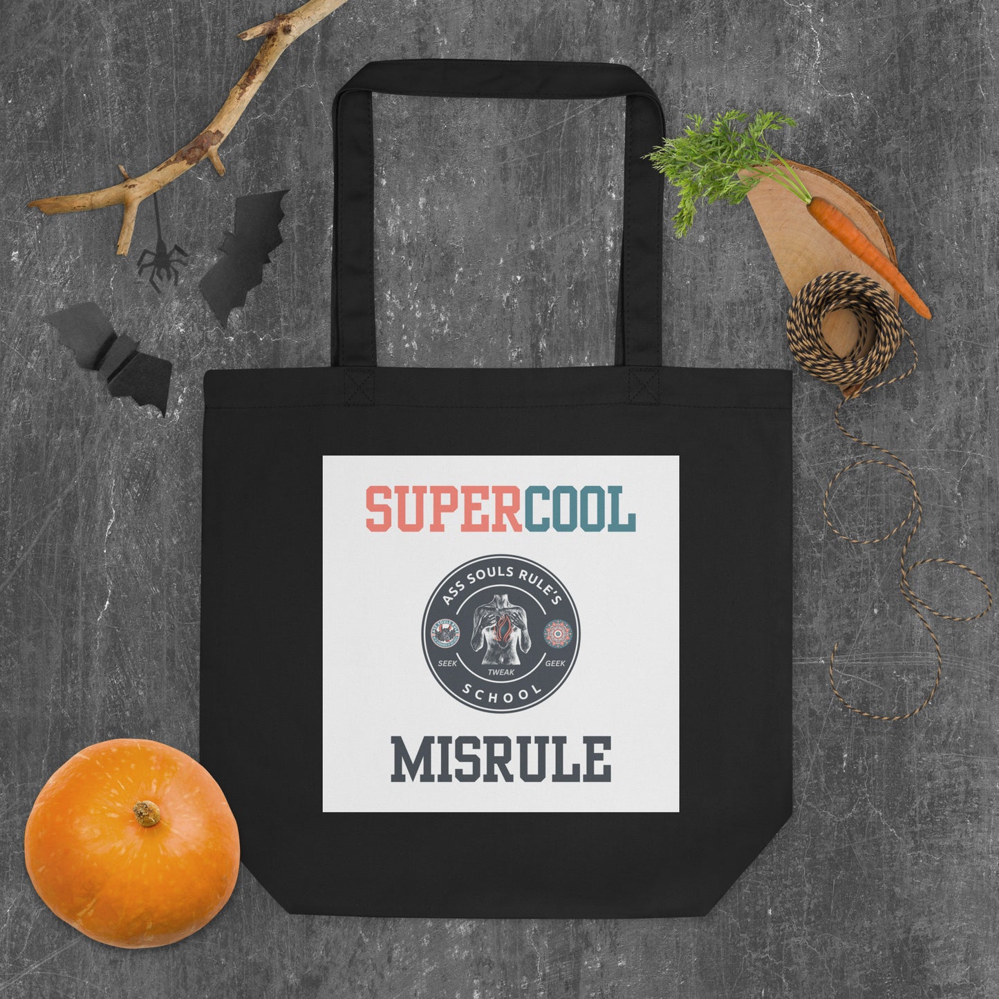 SuperCool MisRule eco tote bag