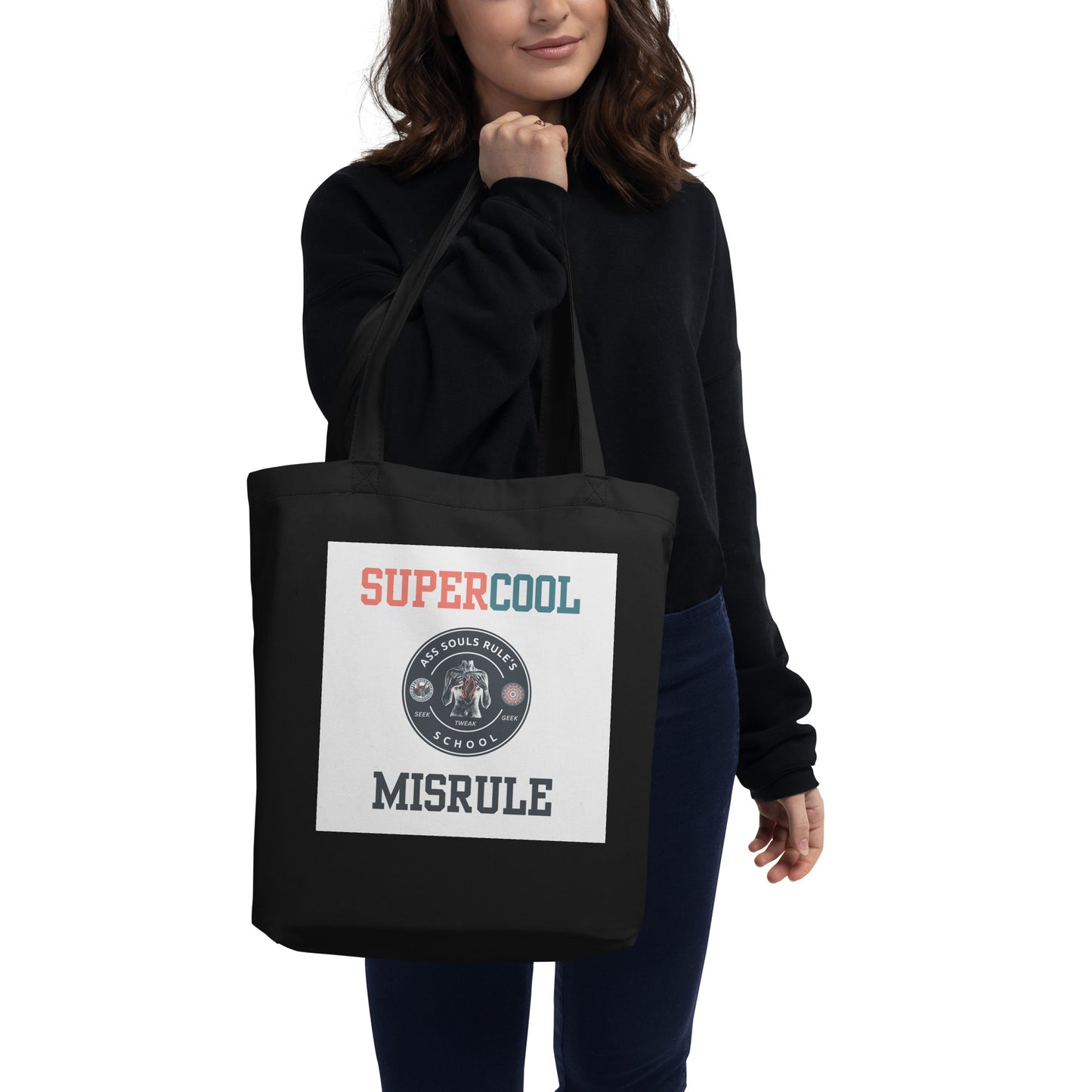 SuperCool MisRule eco tote bag