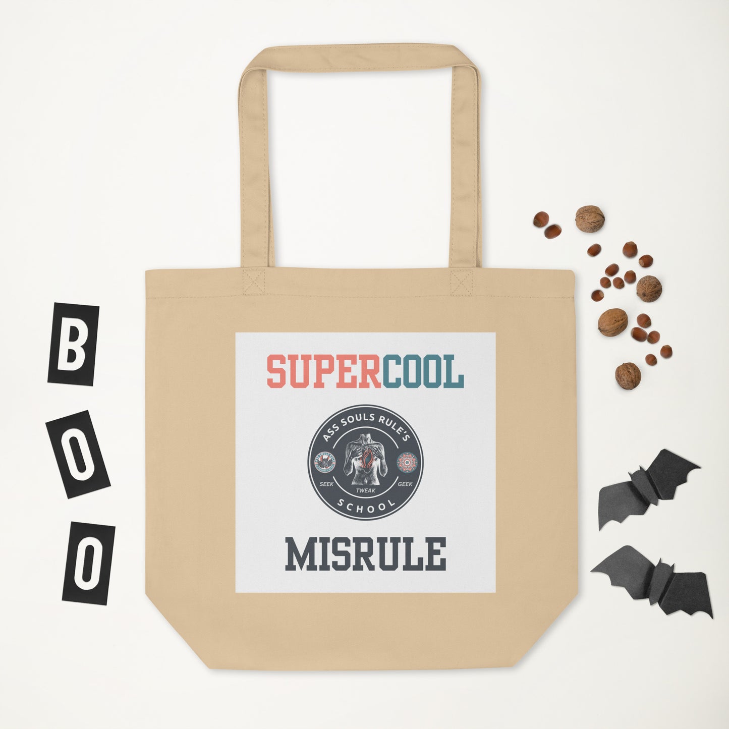 SuperCool MisRule eco tote bag