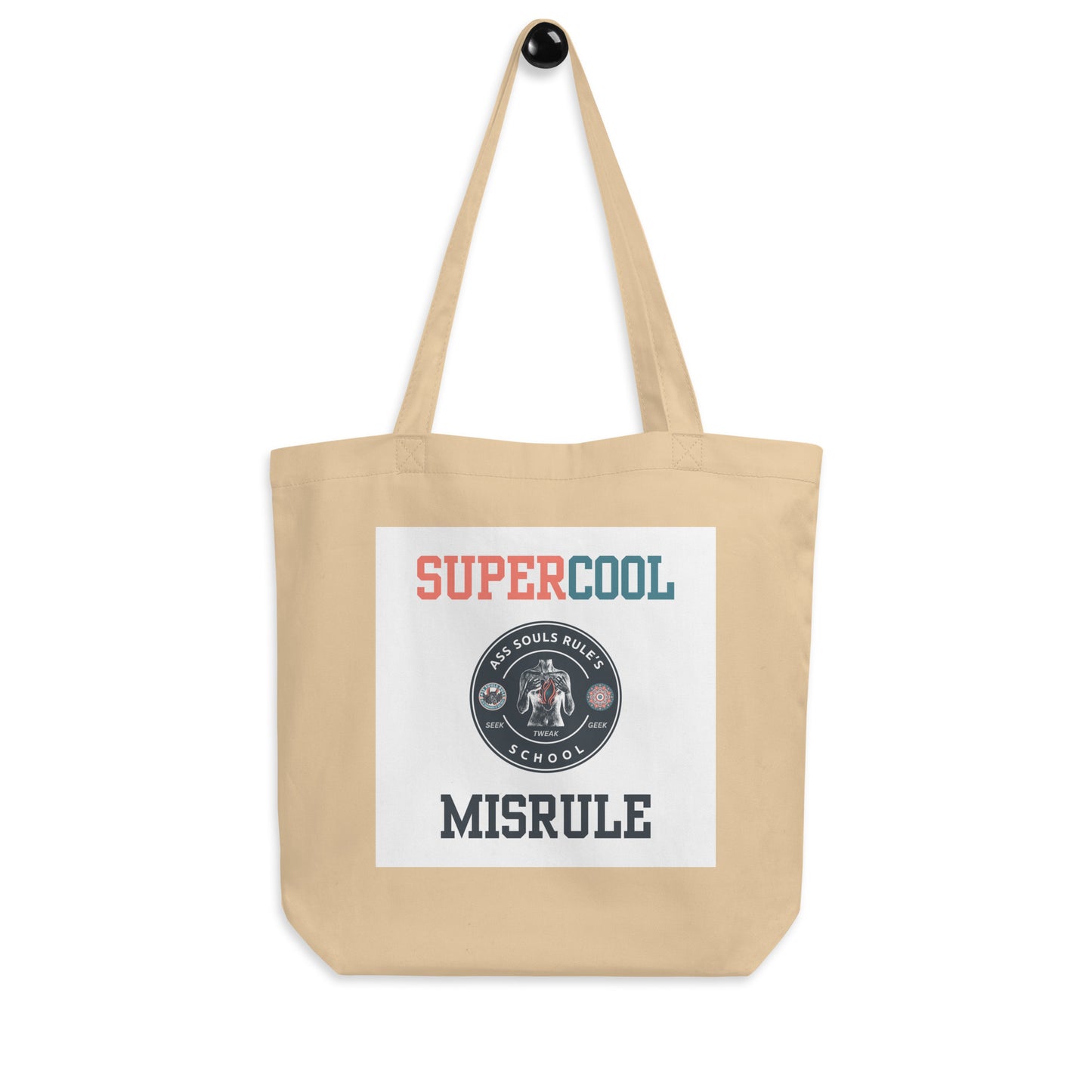 SuperCool MisRule eco tote bag