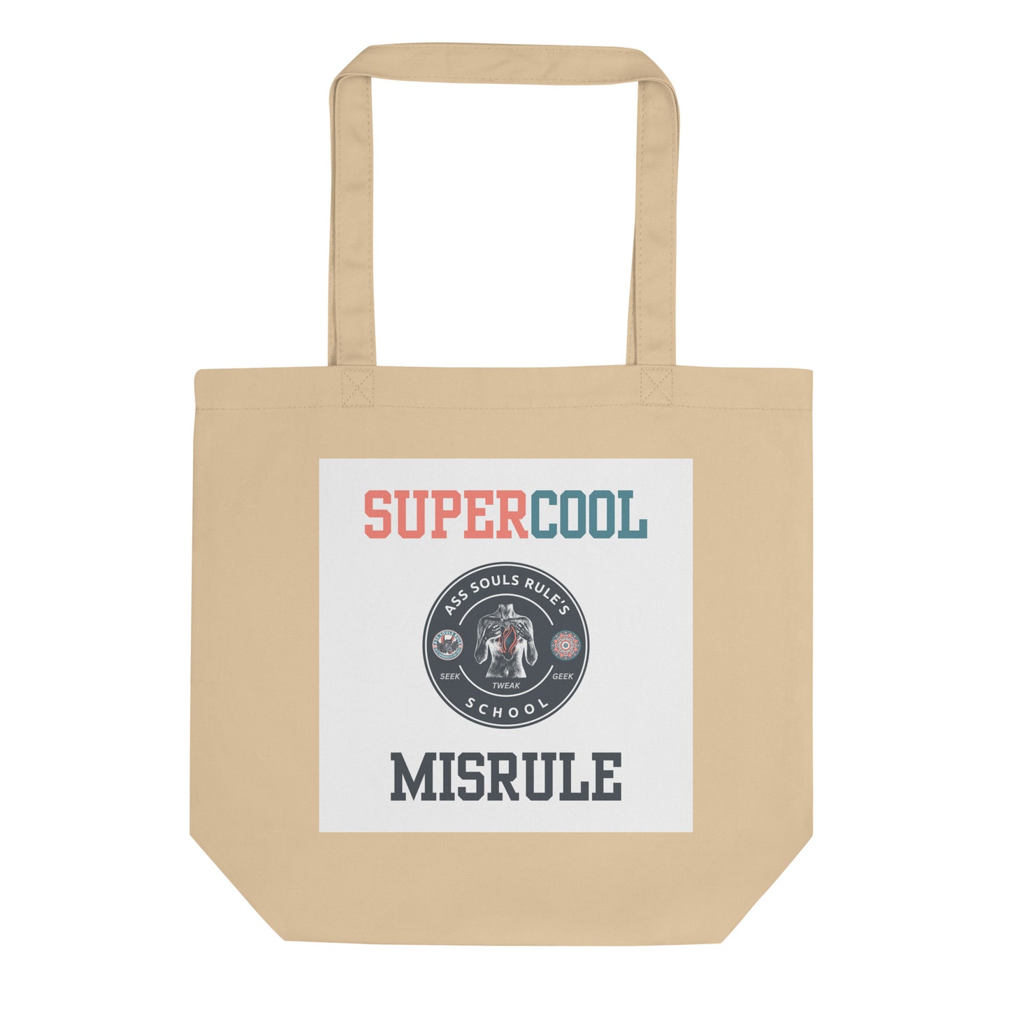 SuperCool MisRule eco tote bag