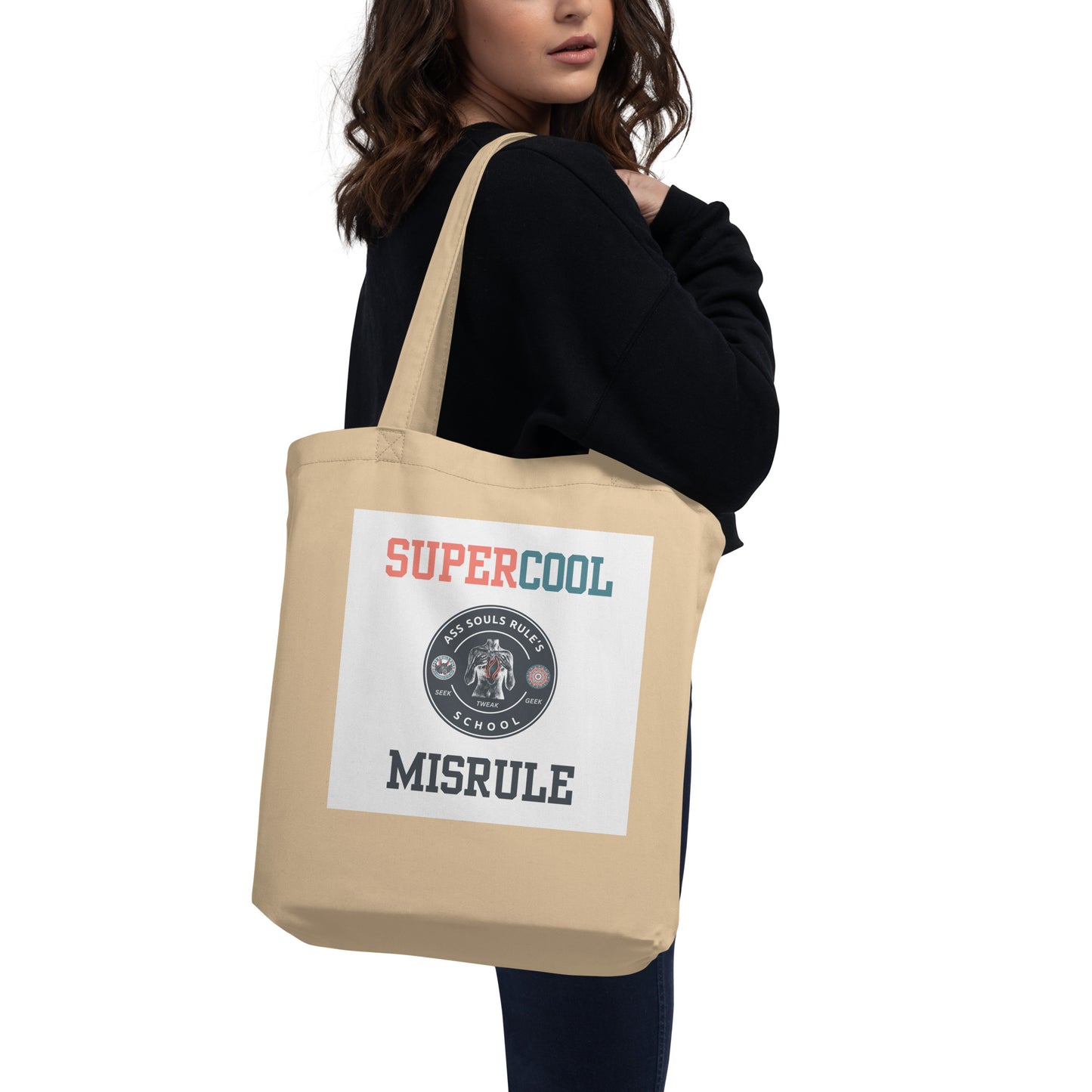 SuperCool MisRule eco tote bag