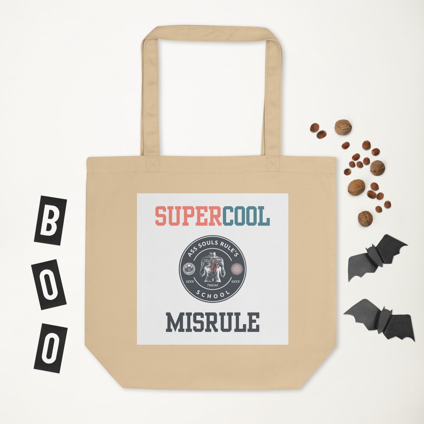 SuperCool MisRule eco tote bag