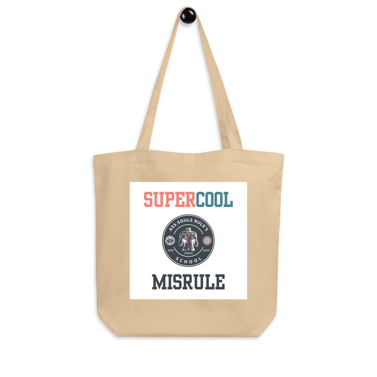 SuperCool MisRule eco tote bag