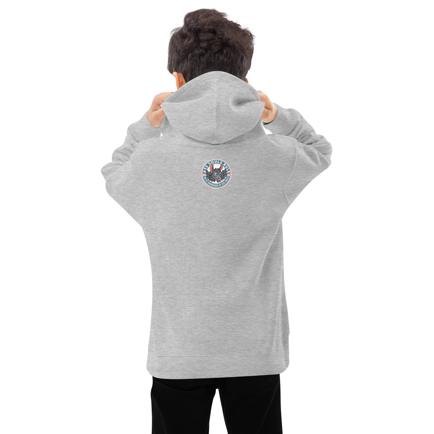 Sassy, Classy, & Bad Assy kids fleece hoodie