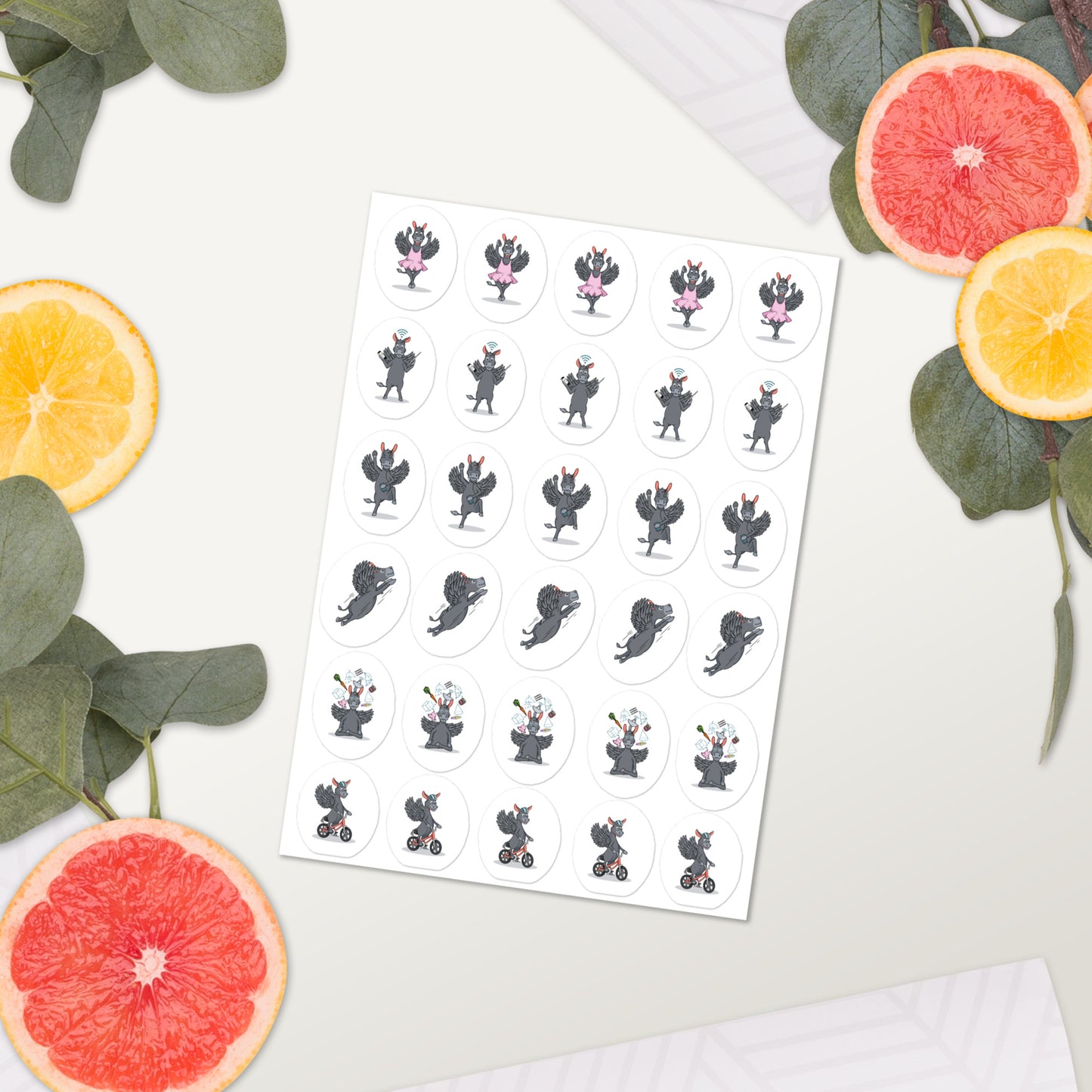 Acer minis sticker sheet