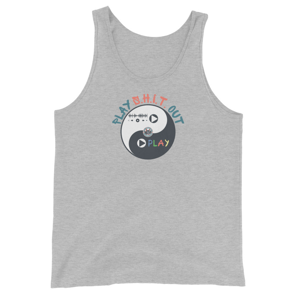 play S.H.I.T. out unisex tank top