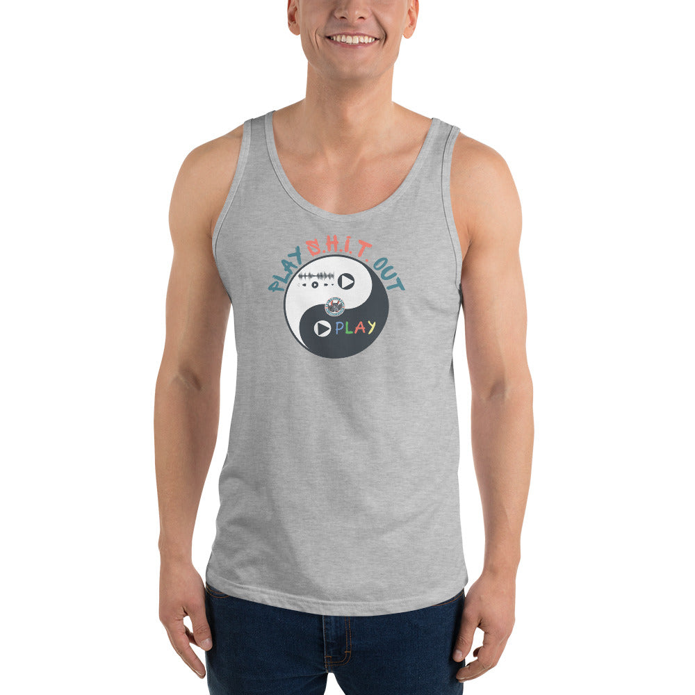 play S.H.I.T. out unisex tank top