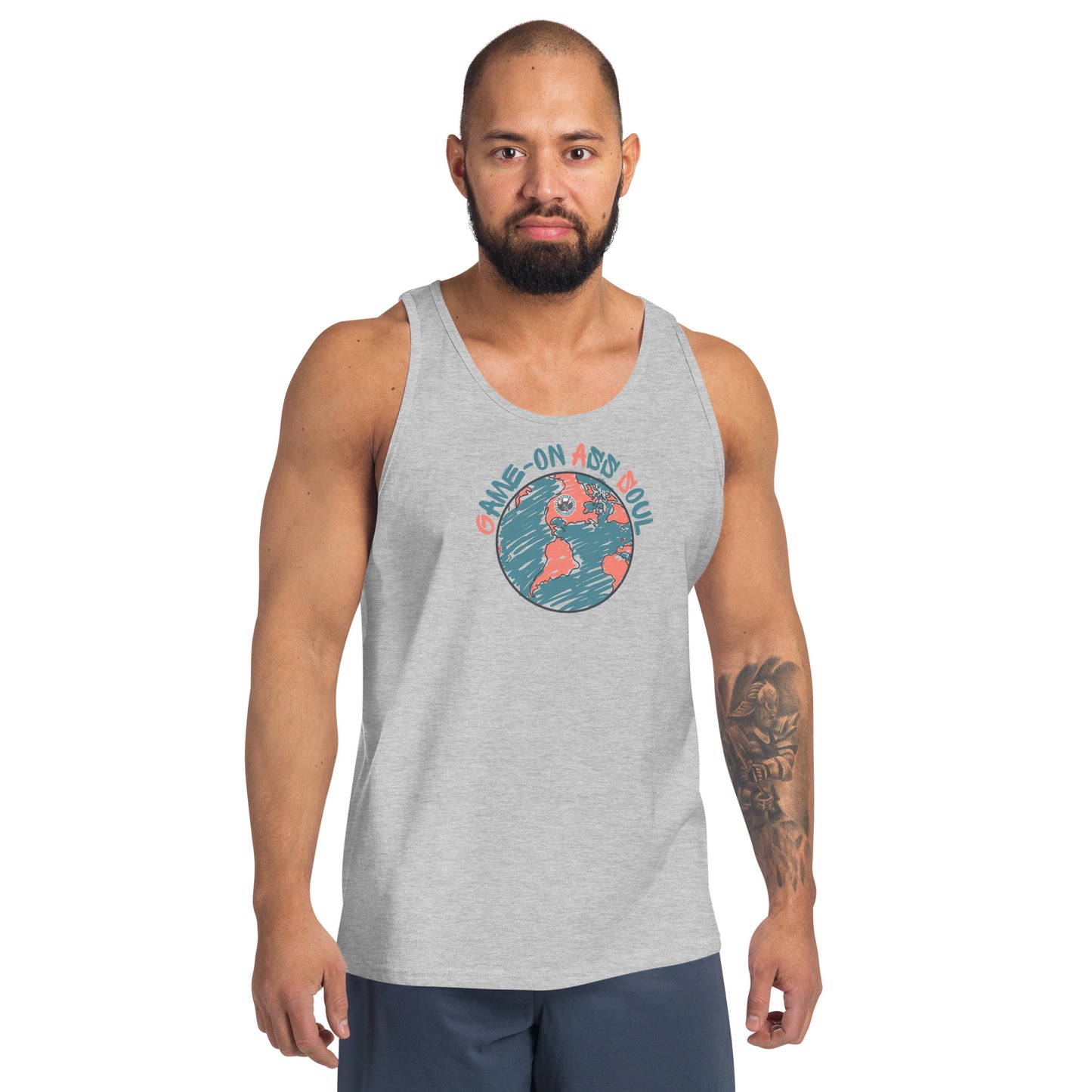 Game-on Ass Soul unisex tank top