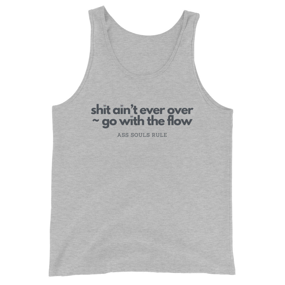 Go With the Flow unisex tank top