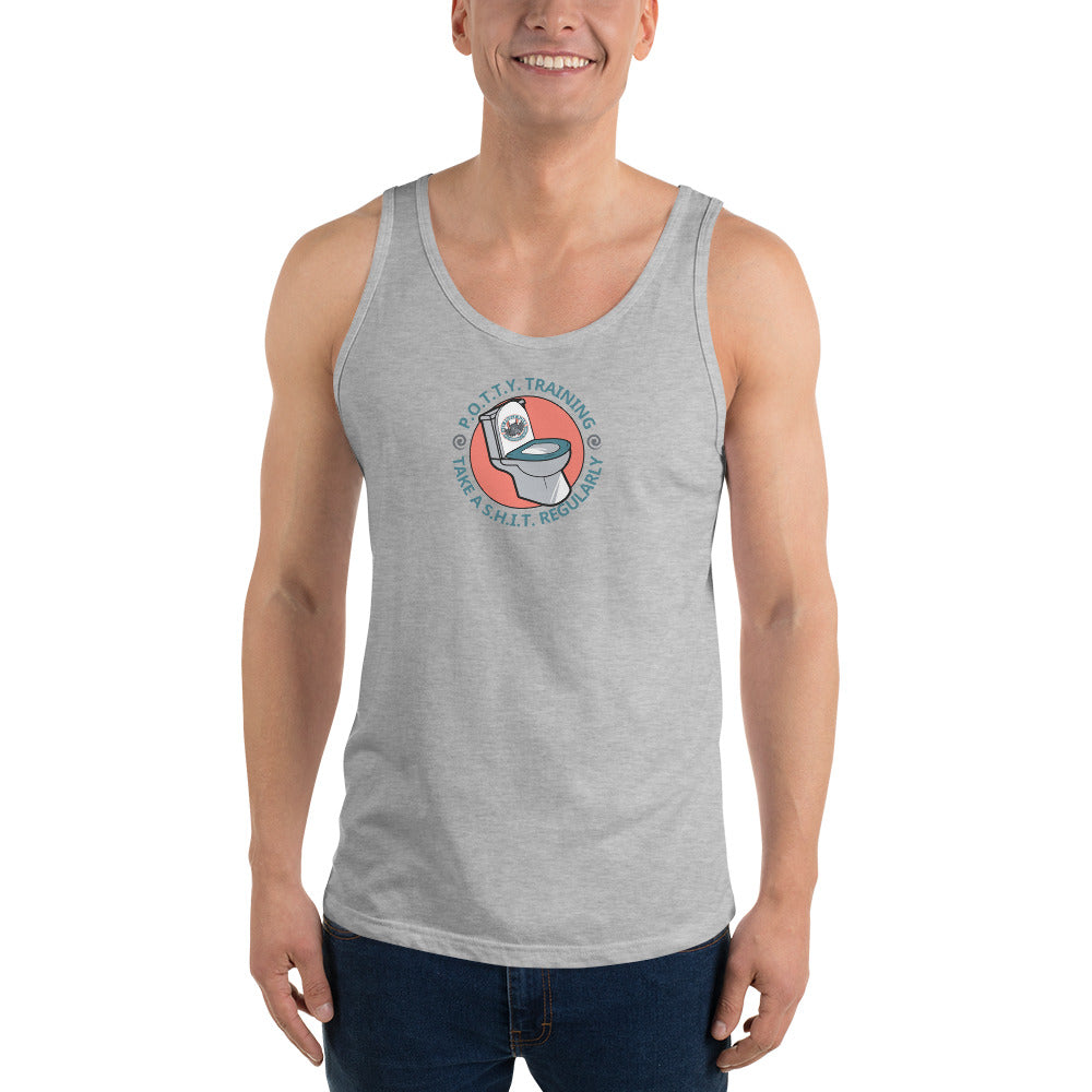 P.O.T.T.Y. Training unisex tank top