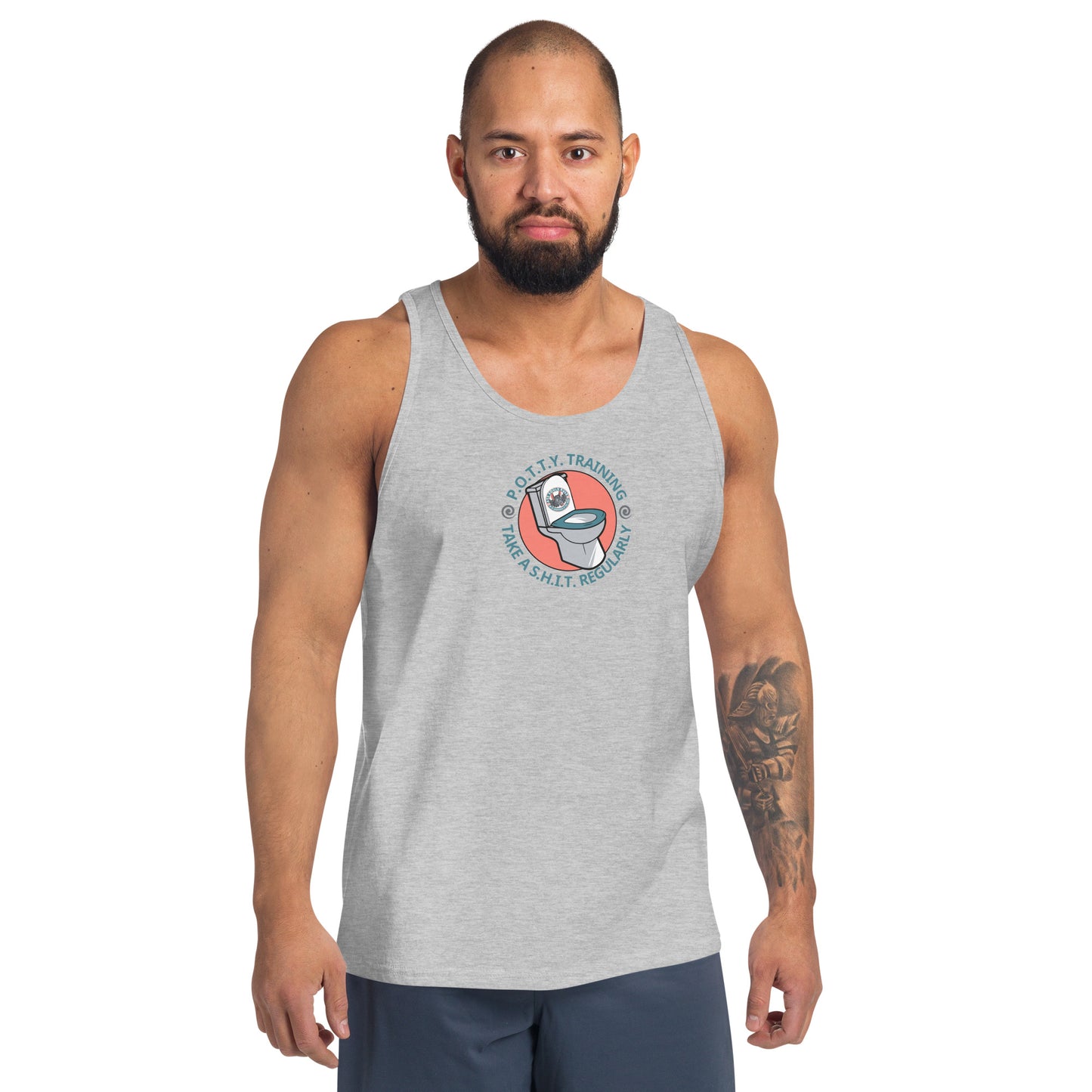 P.O.T.T.Y. Training unisex tank top