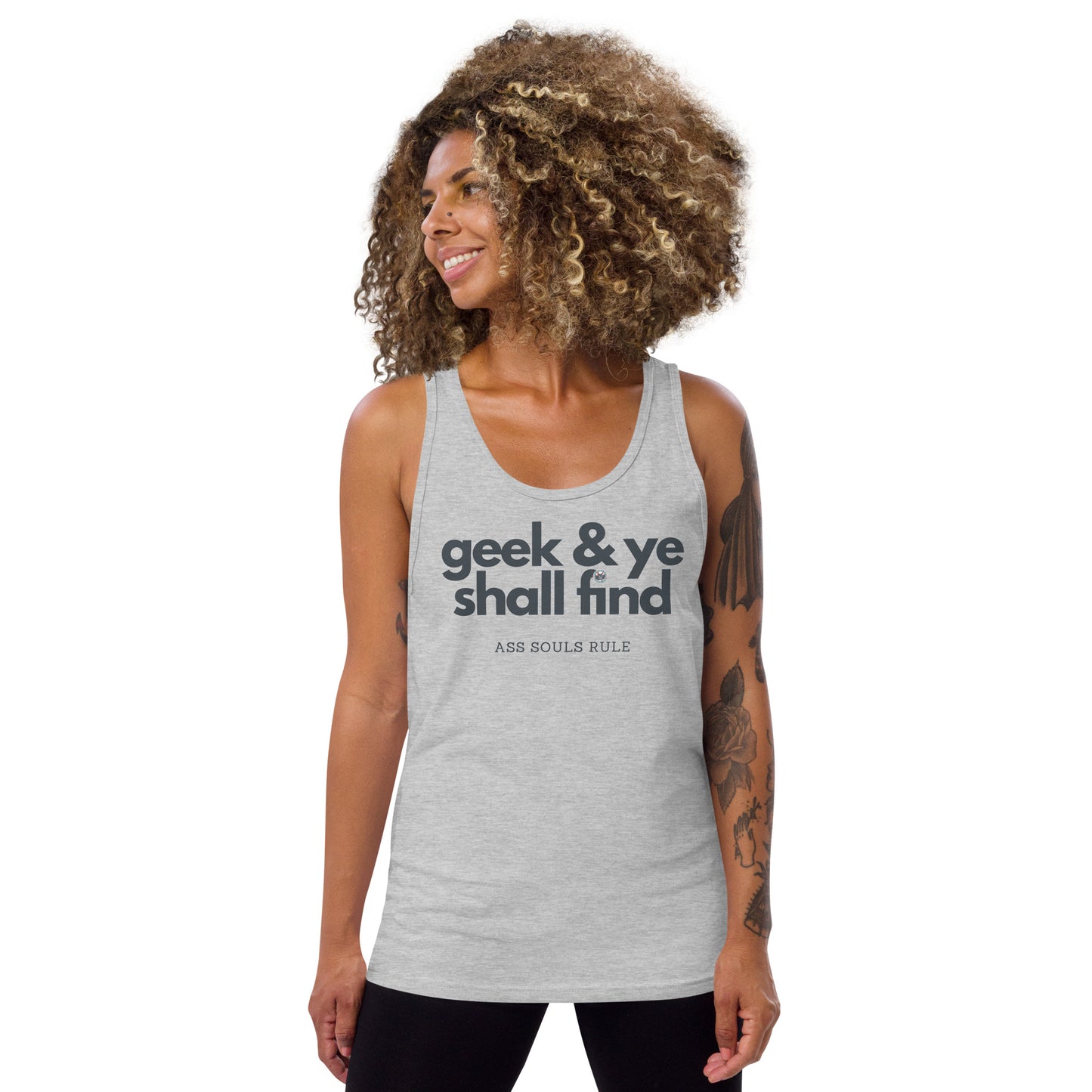 Geek & Ye Shall Find unisex tank top