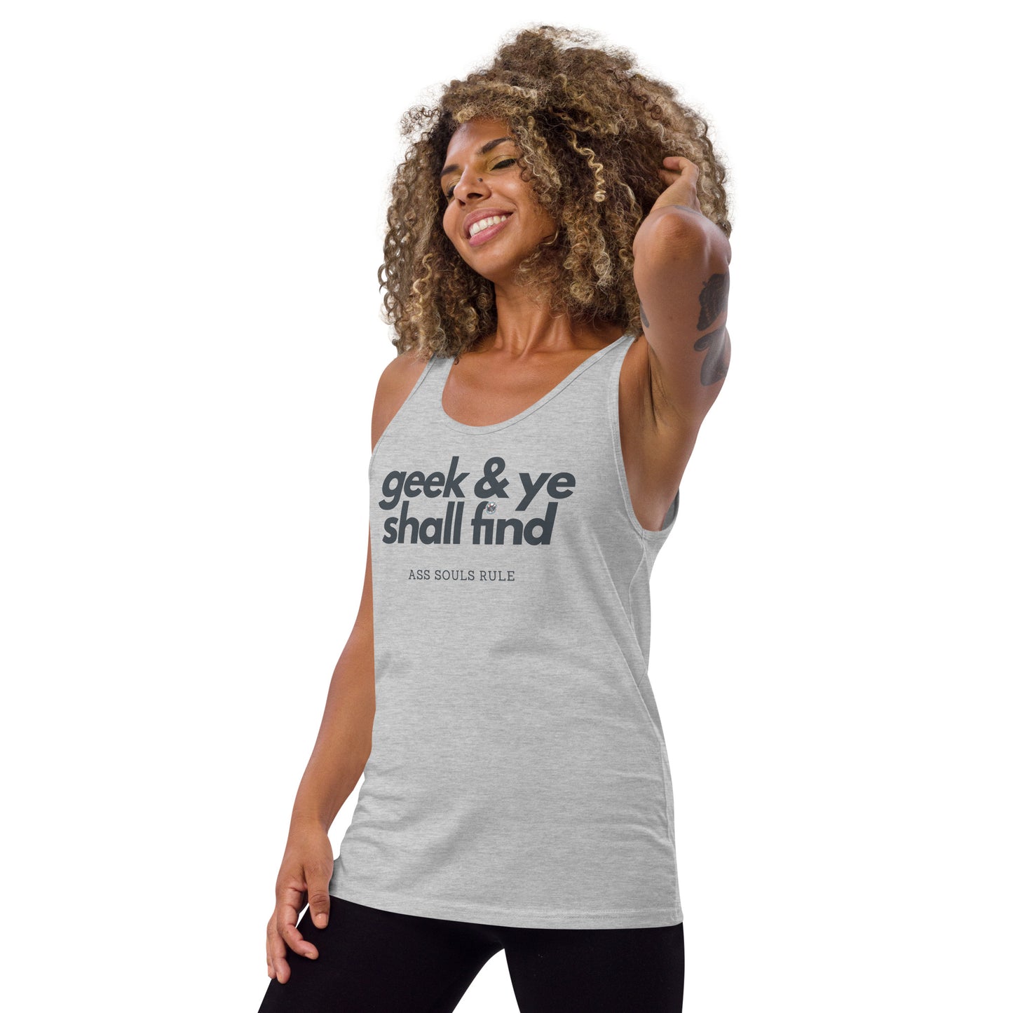 Geek & Ye Shall Find unisex tank top