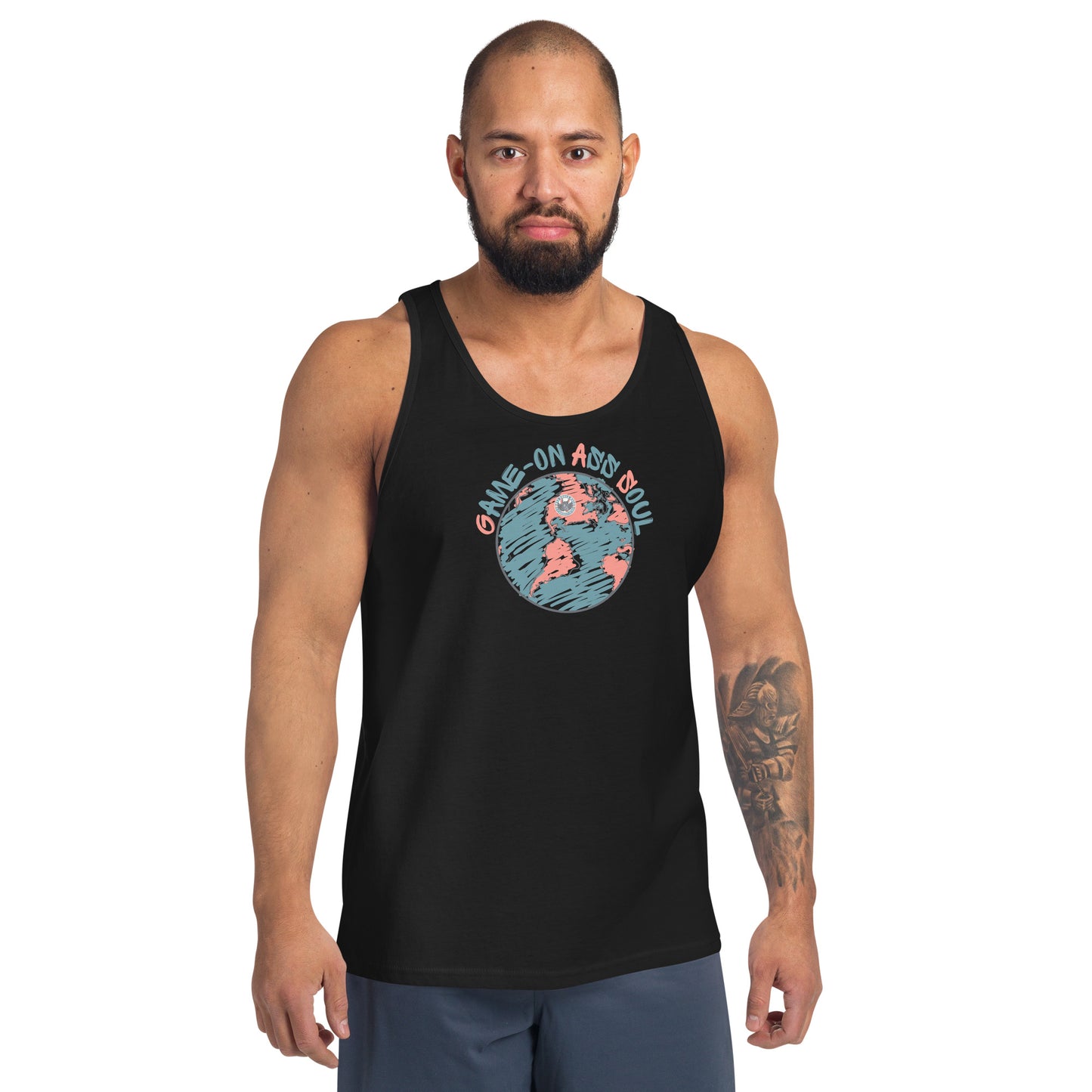 Game-on Ass Soul unisex tank top