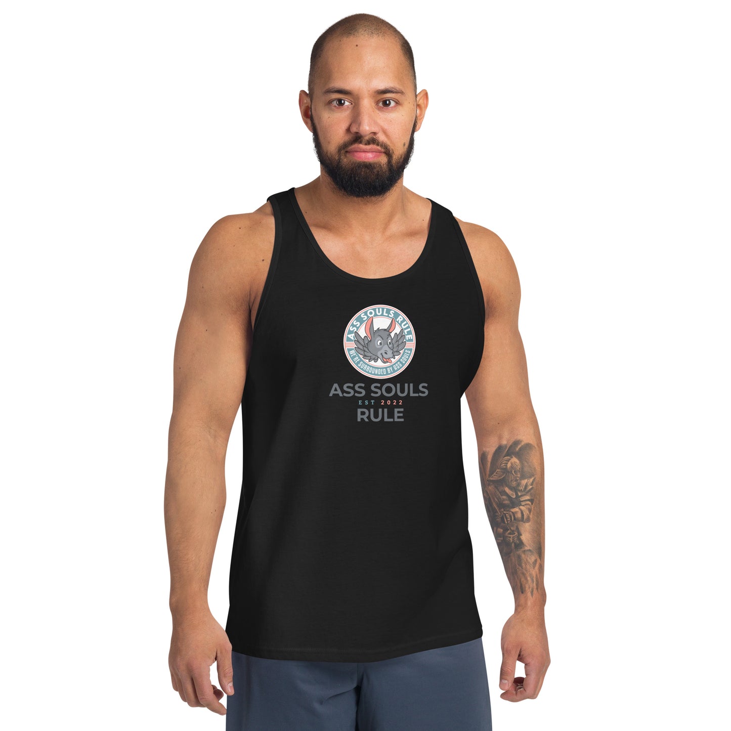 ASR Logo Est unisex tank top