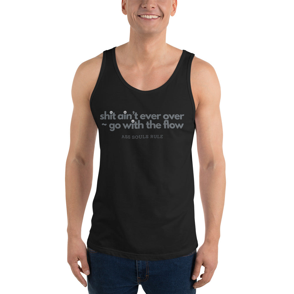 Go With the Flow unisex tank top