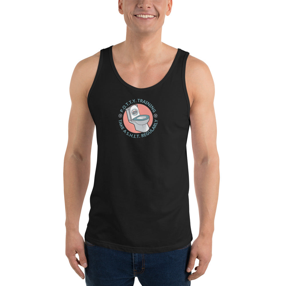 P.O.T.T.Y. Training unisex tank top