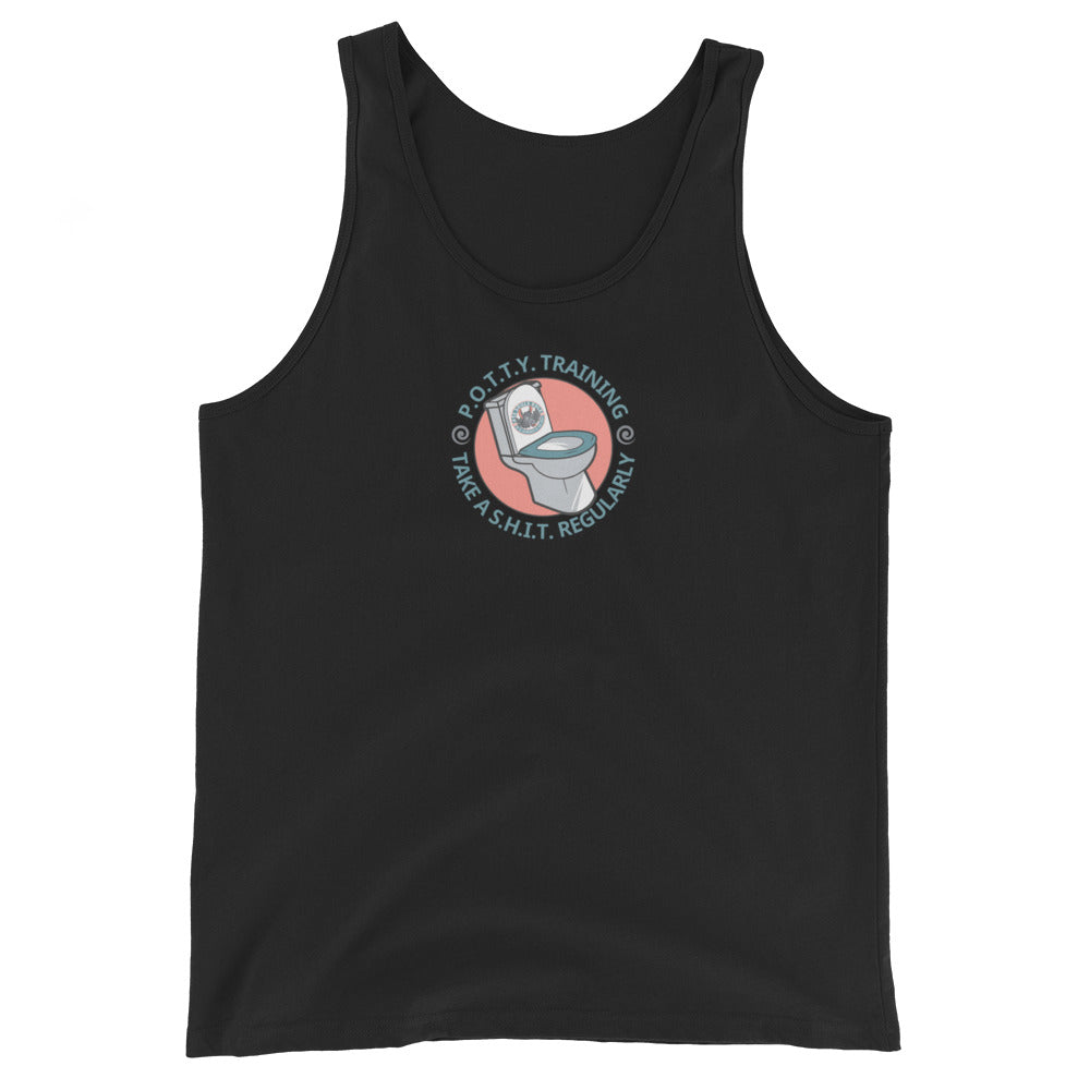 P.O.T.T.Y. Training unisex tank top