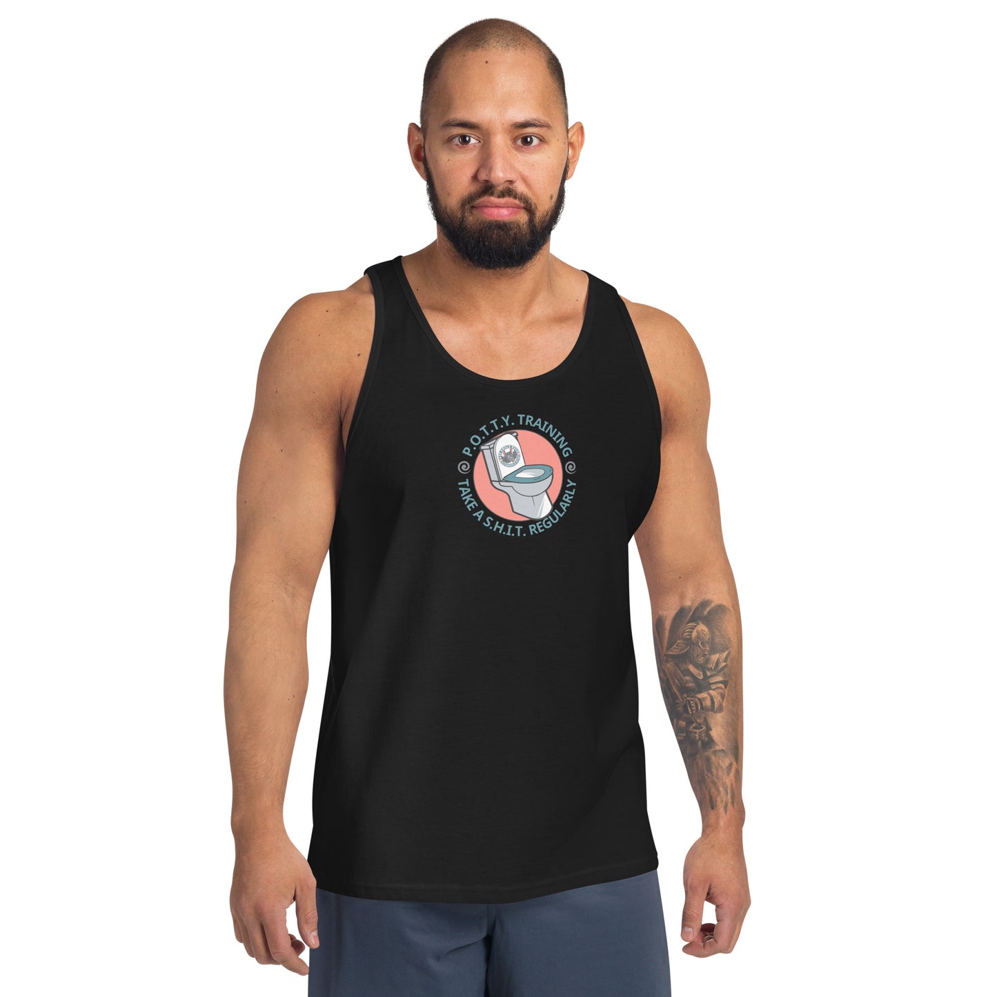 P.O.T.T.Y. Training unisex tank top