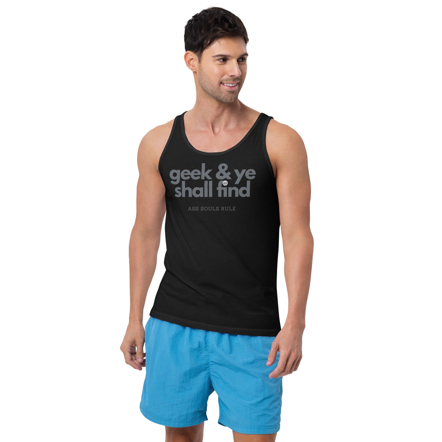 Geek & Ye Shall Find unisex tank top