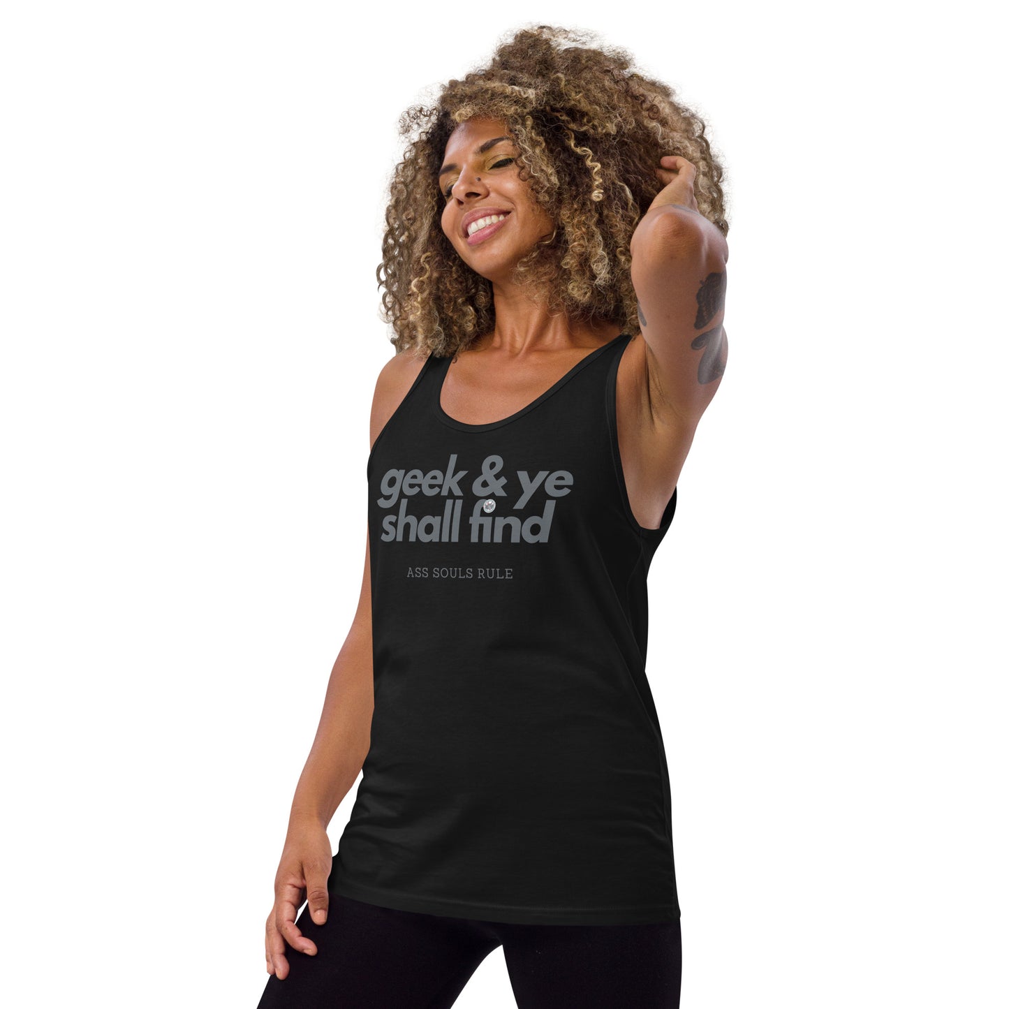 Geek & Ye Shall Find unisex tank top