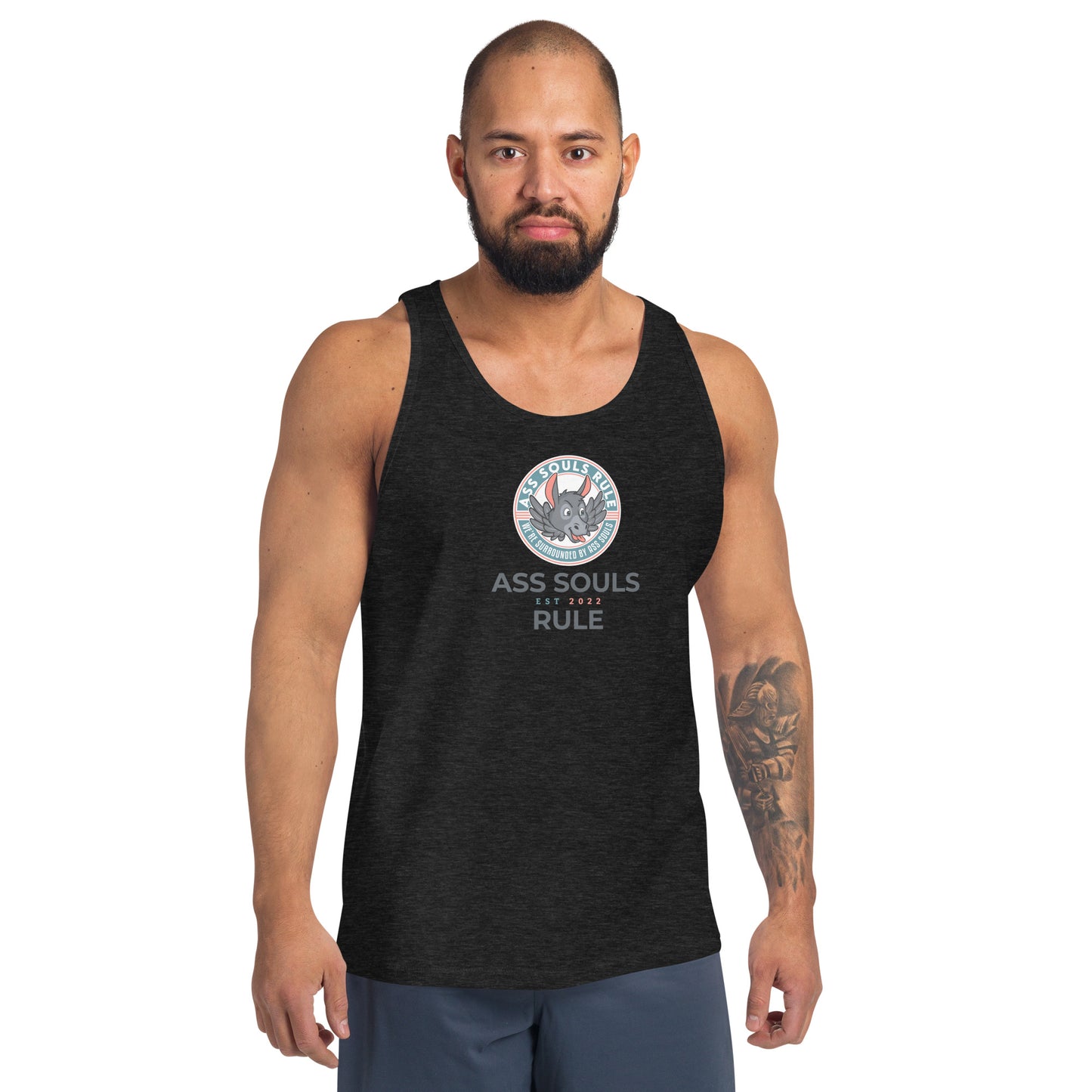 ASR Logo Est unisex tank top