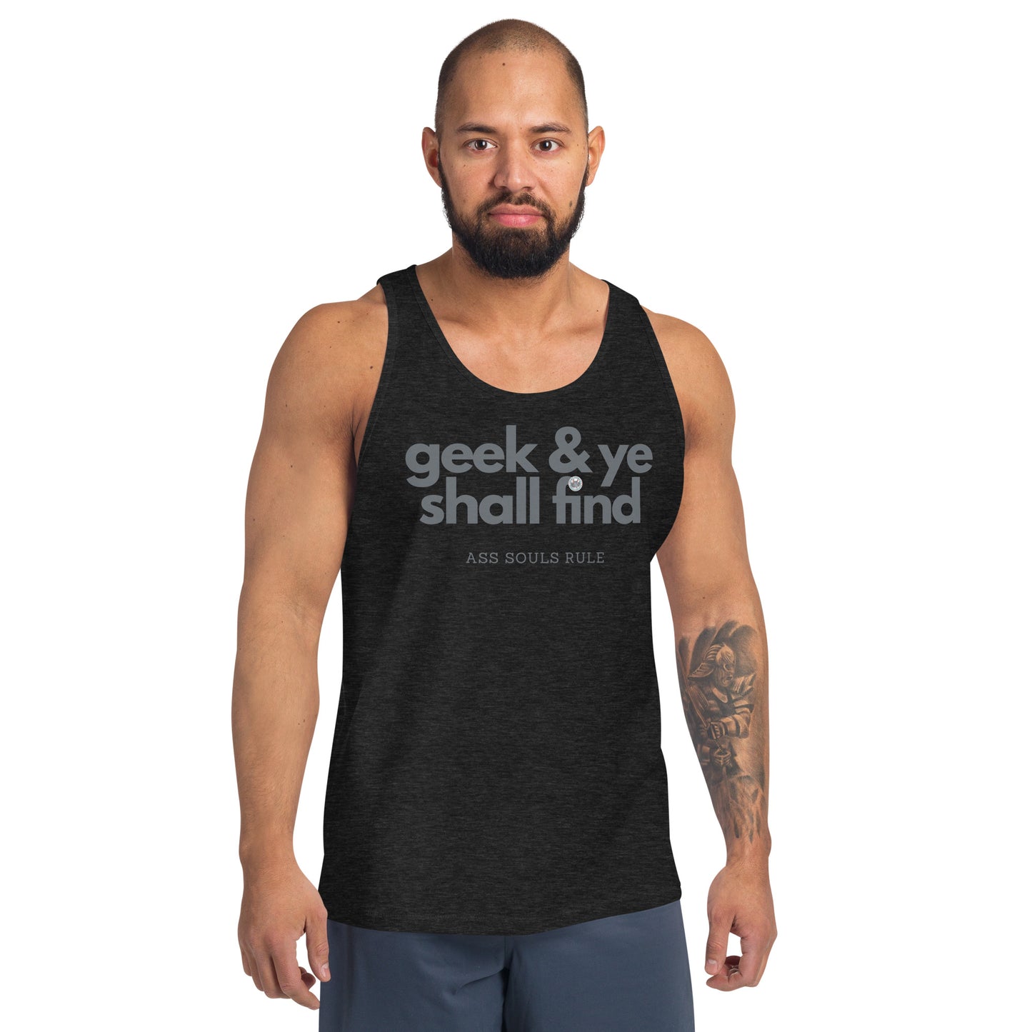 Geek & Ye Shall Find unisex tank top