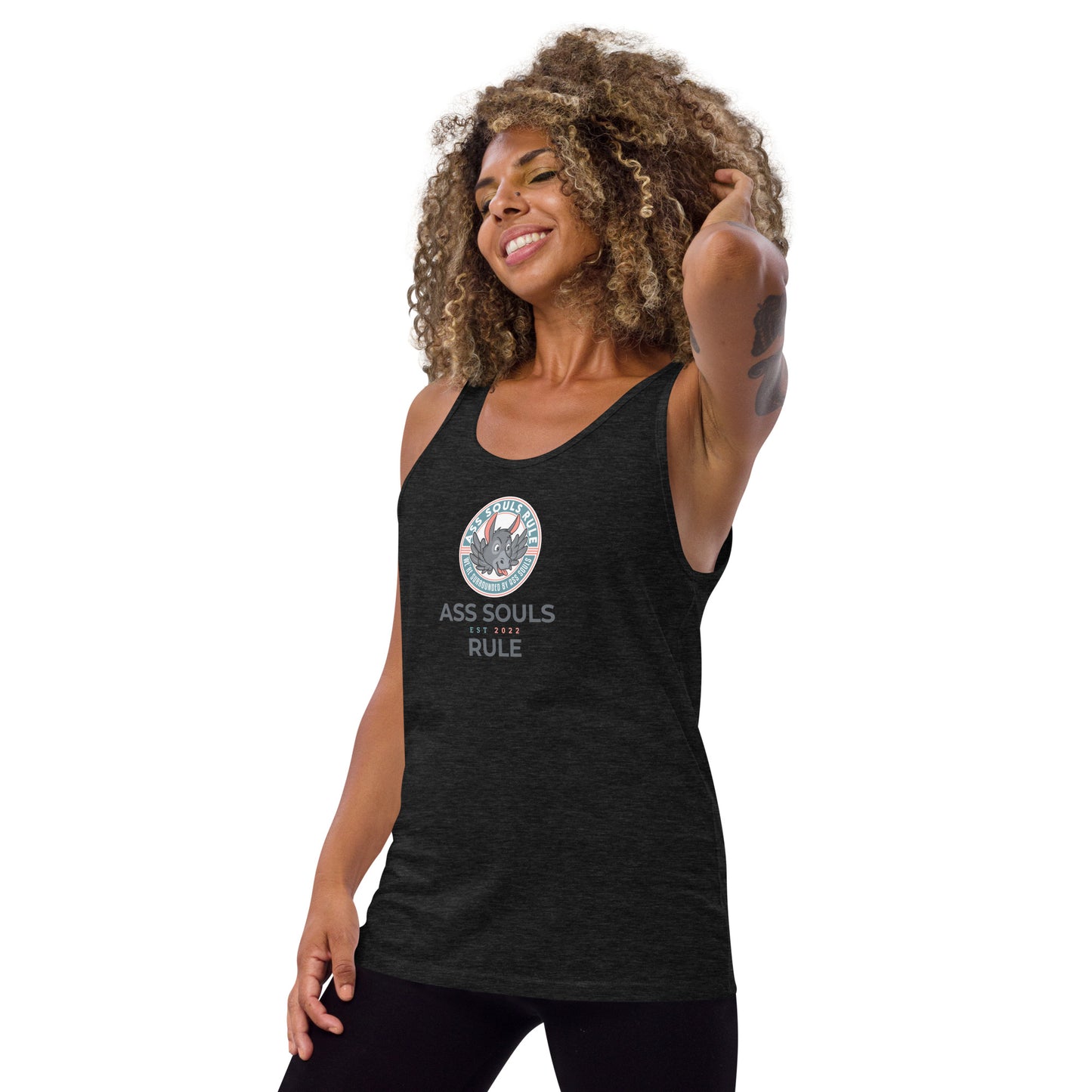 ASR Logo Est unisex tank top