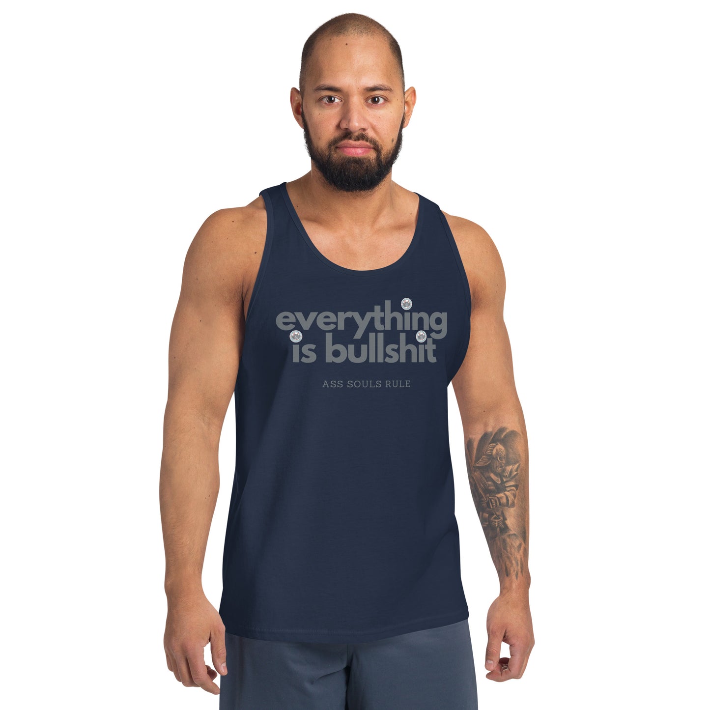 Everything is Bullshit unisex tank top