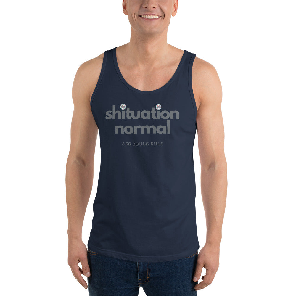 Shituation Normal unisex tank top