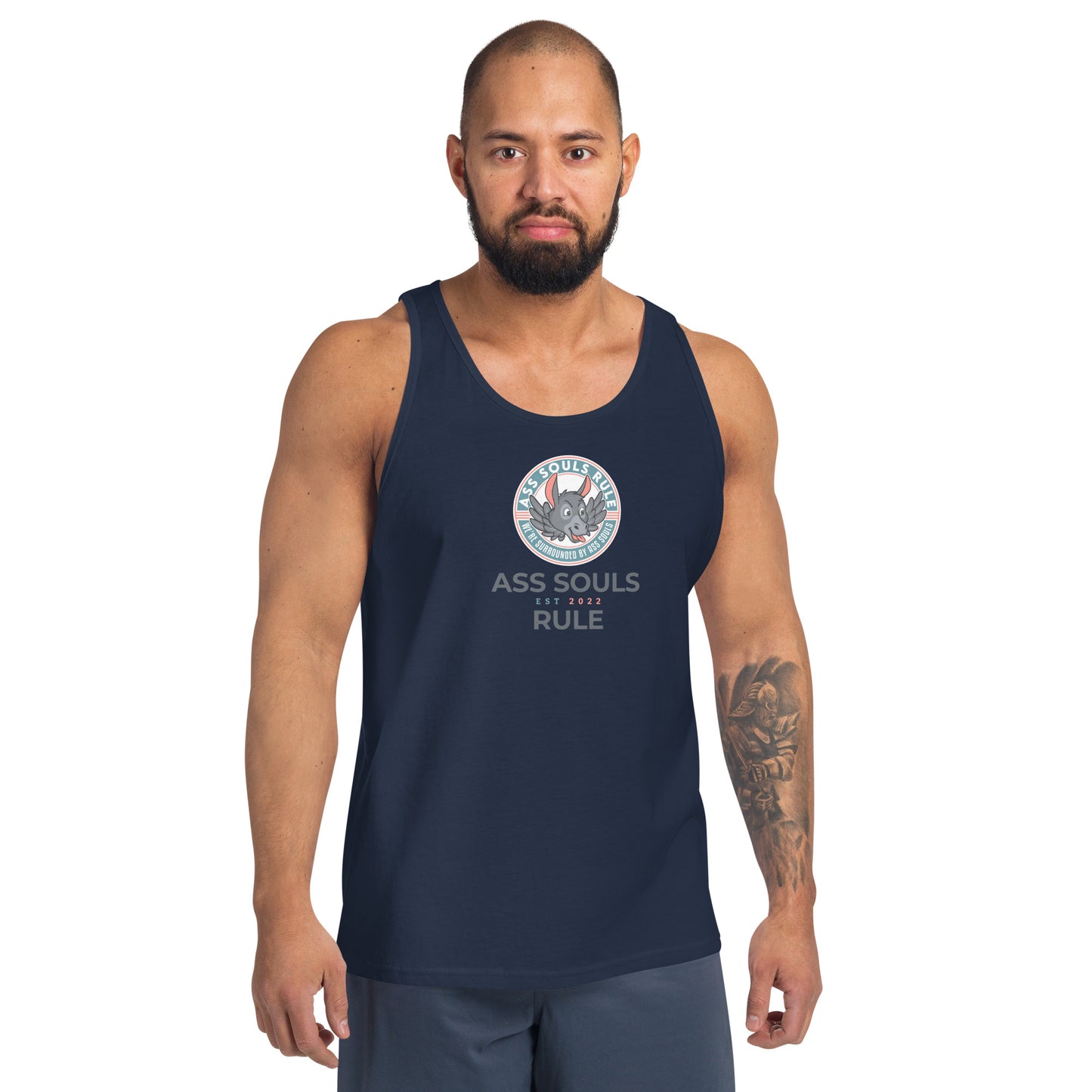 ASR Logo Est unisex tank top