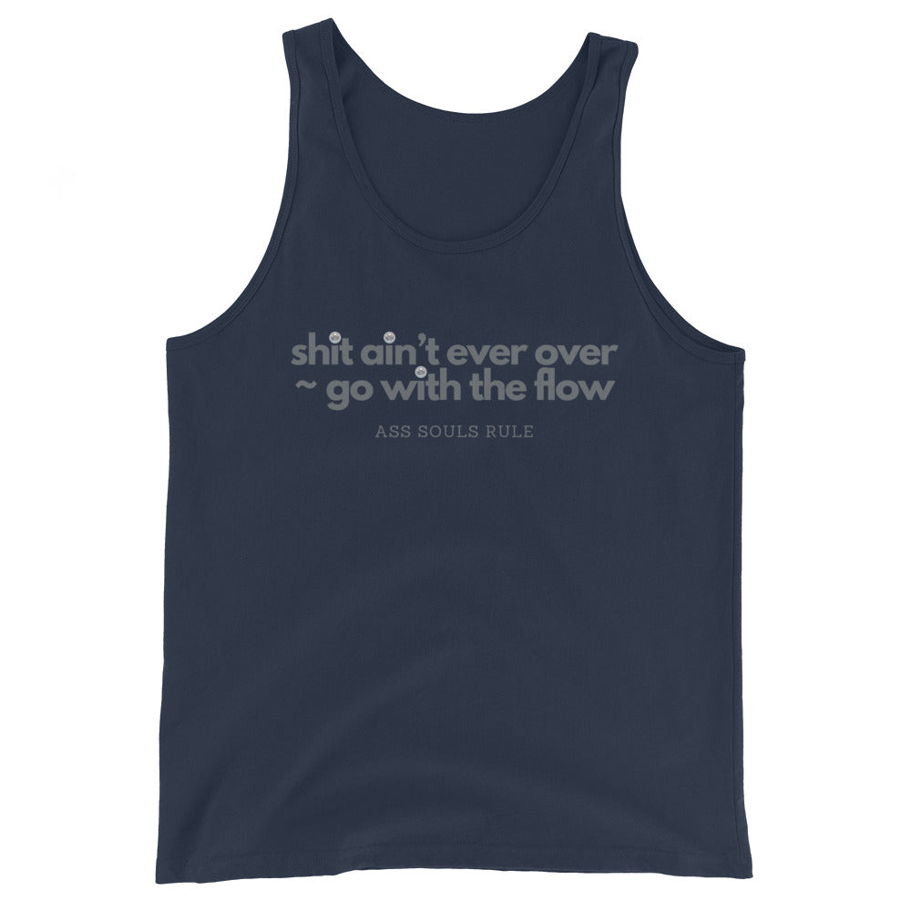 Go With the Flow unisex tank top