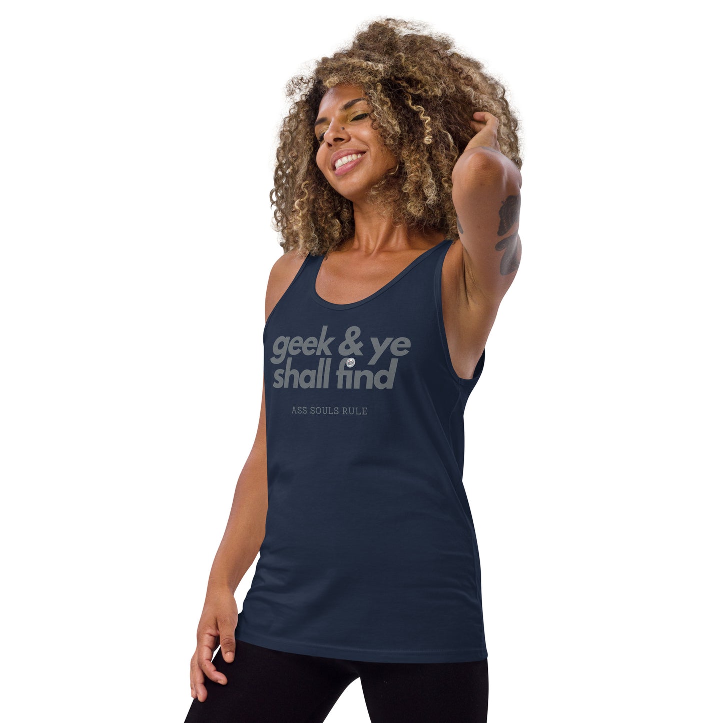 Geek & Ye Shall Find unisex tank top