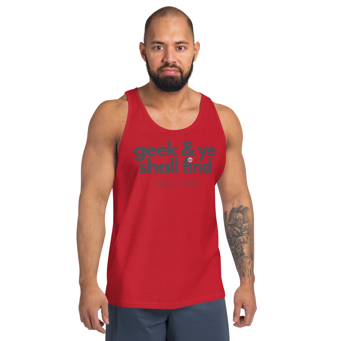 Geek & Ye Shall Find unisex tank top