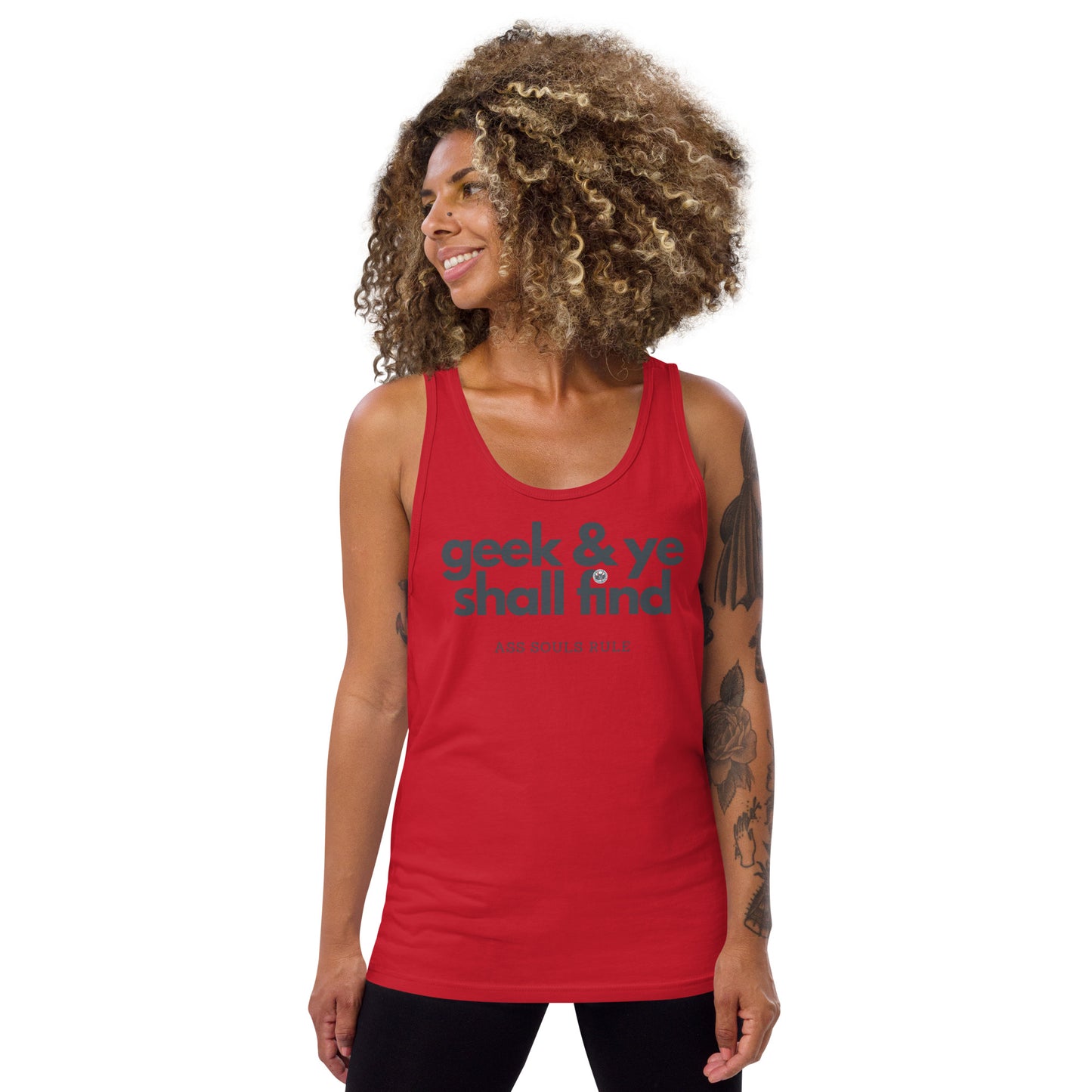 Geek & Ye Shall Find unisex tank top