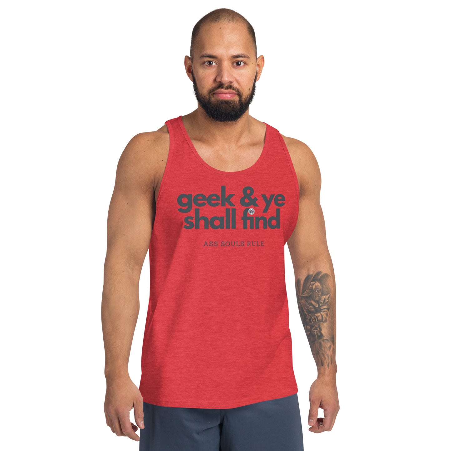 Geek & Ye Shall Find unisex tank top