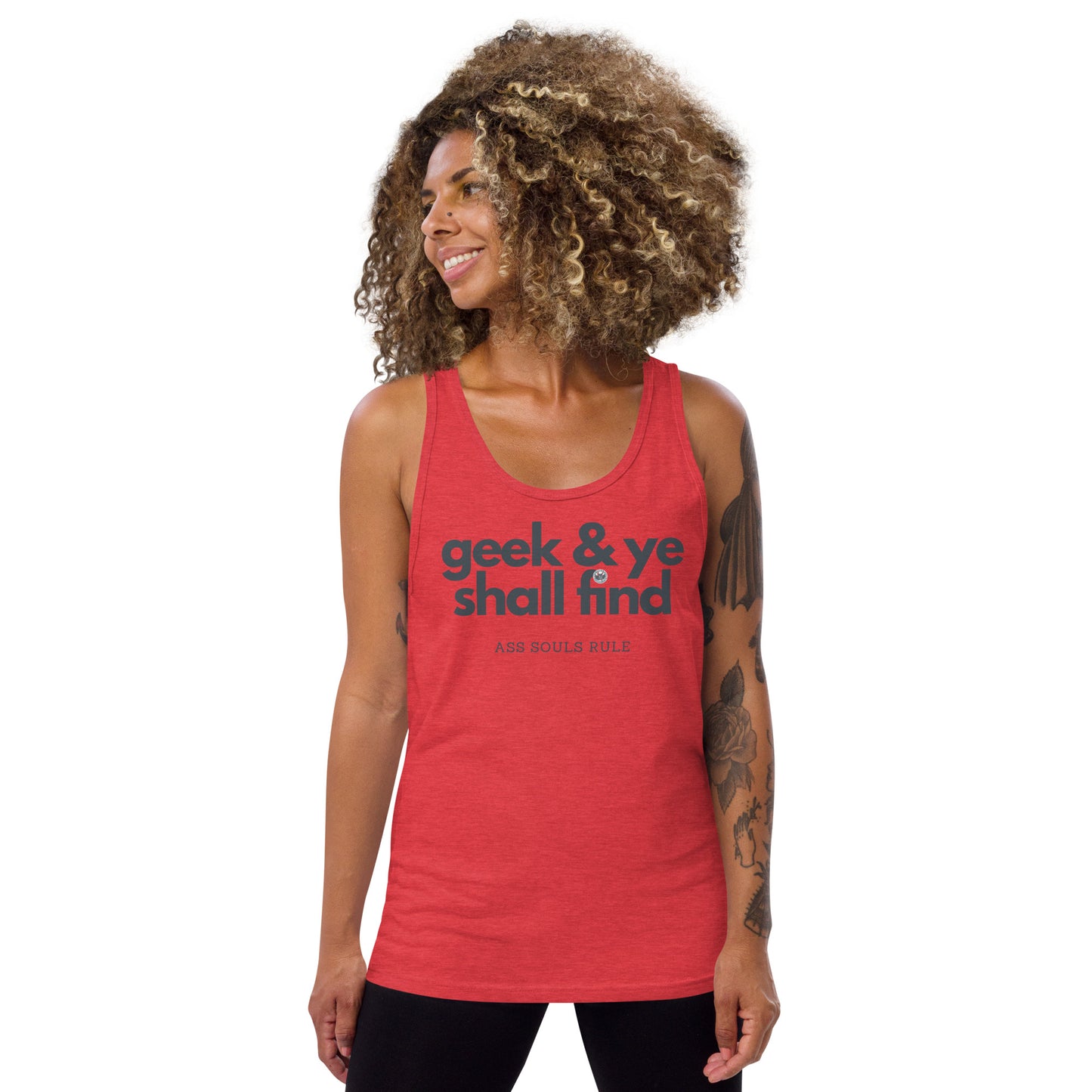 Geek & Ye Shall Find unisex tank top