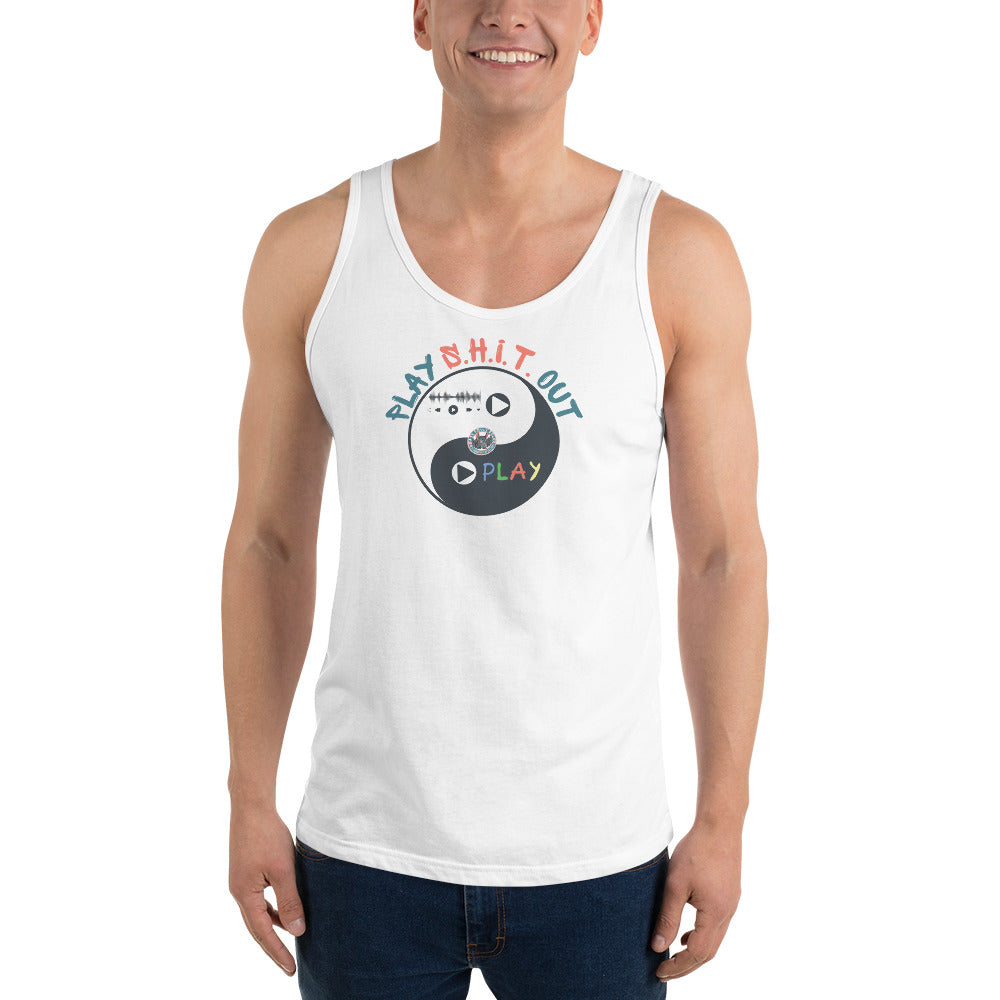 play S.H.I.T. out unisex tank top