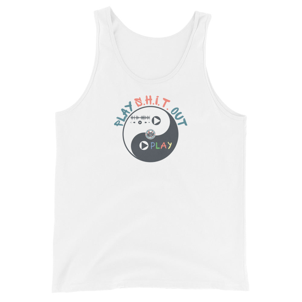 play S.H.I.T. out unisex tank top