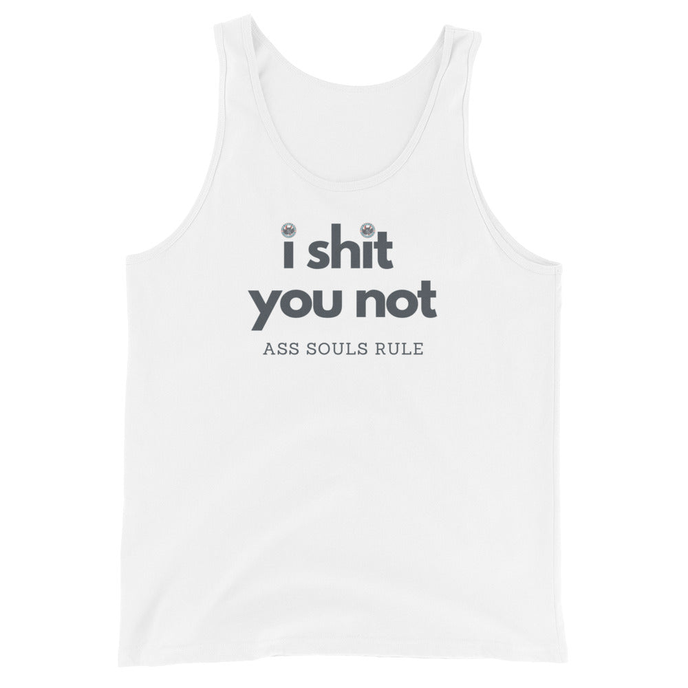 I Shit You Not unisex tank top