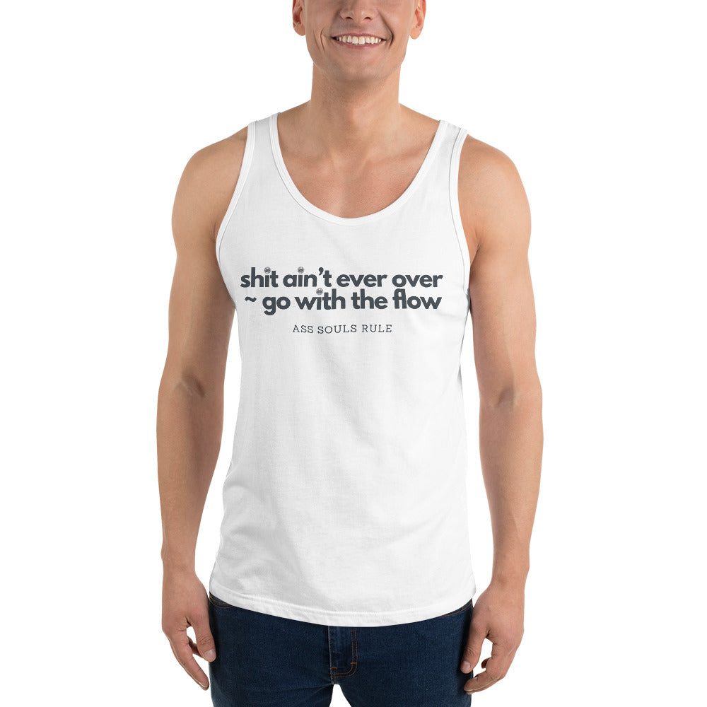 Go With the Flow unisex tank top