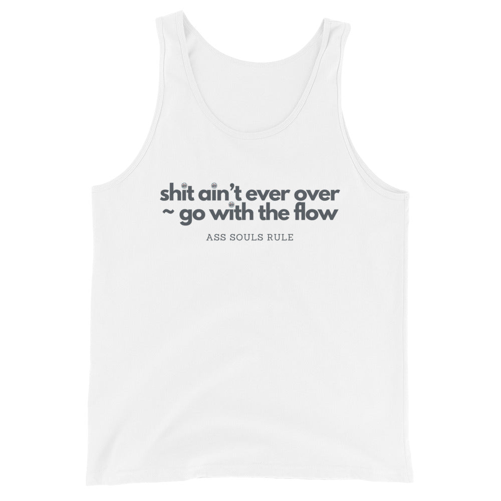 Go With the Flow unisex tank top