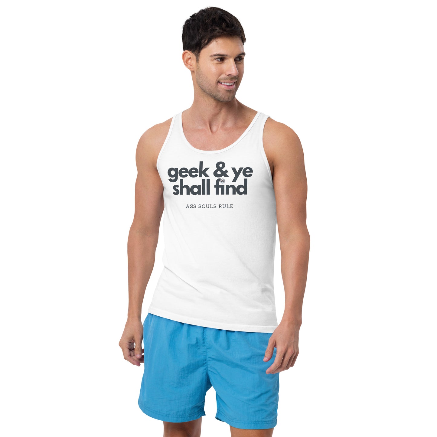 Geek & Ye Shall Find unisex tank top