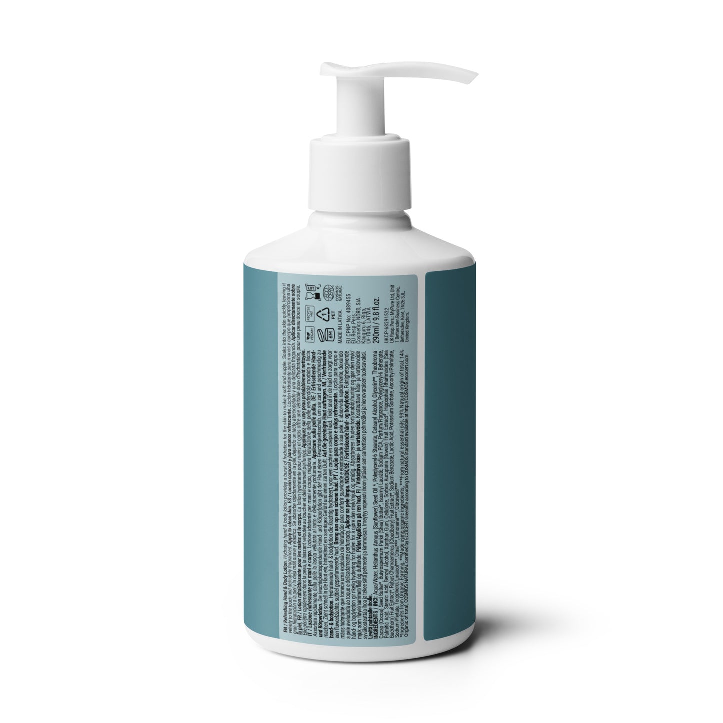 Logo of ASR refreshing hand & body lotion - teal