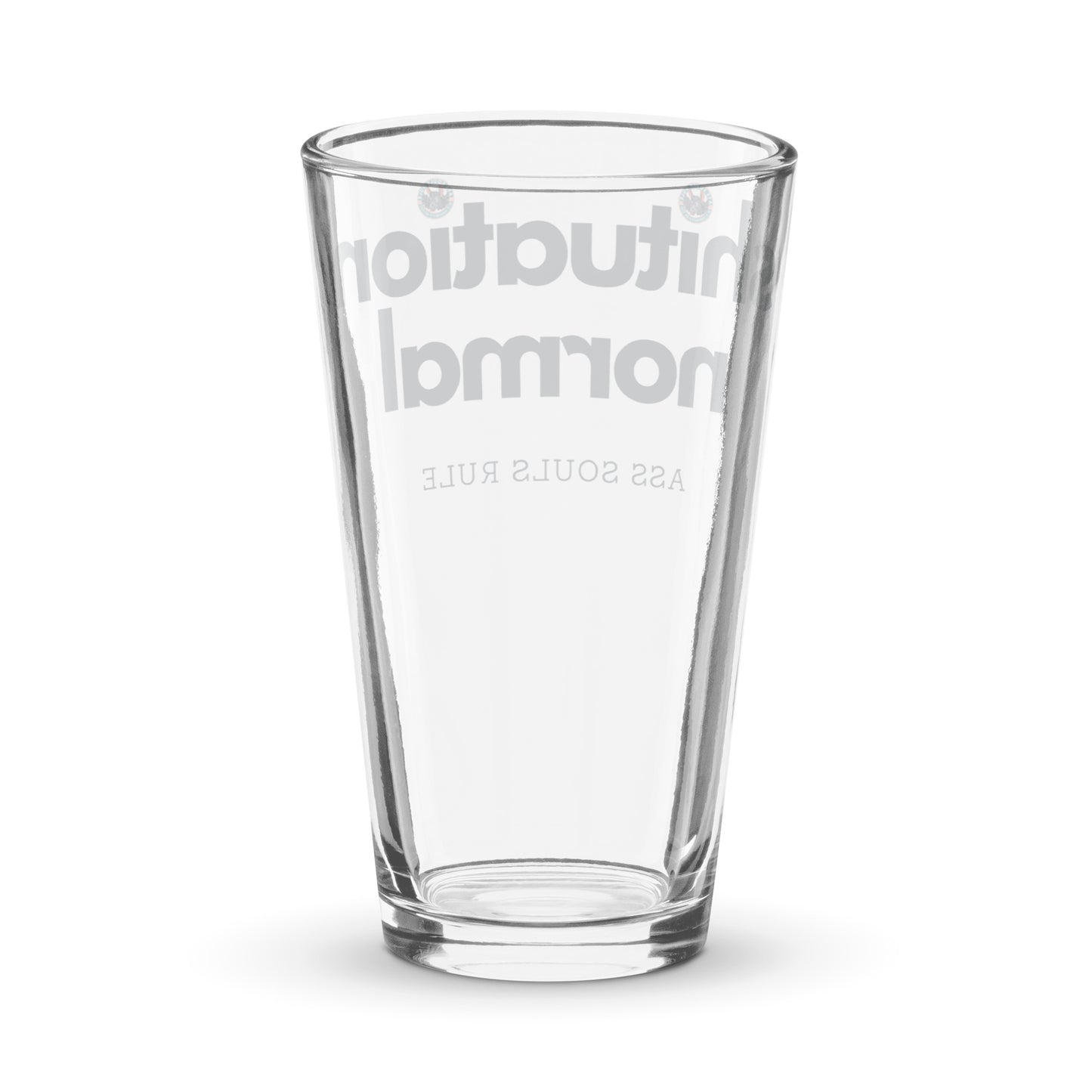 Shituation Normal shaker pint glass