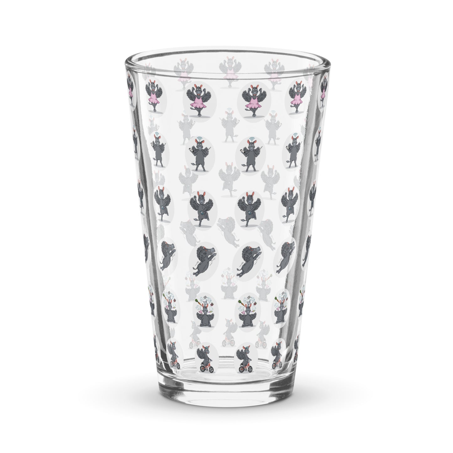 Acer minis shaker pint glass