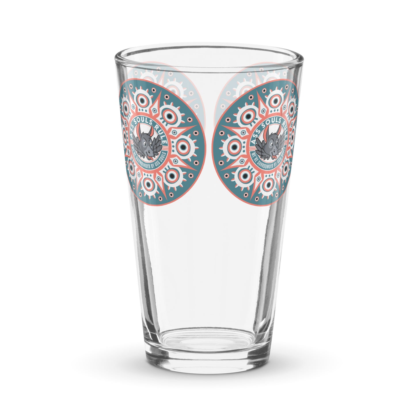 Psyche Secure-I.T. shaker pint glass