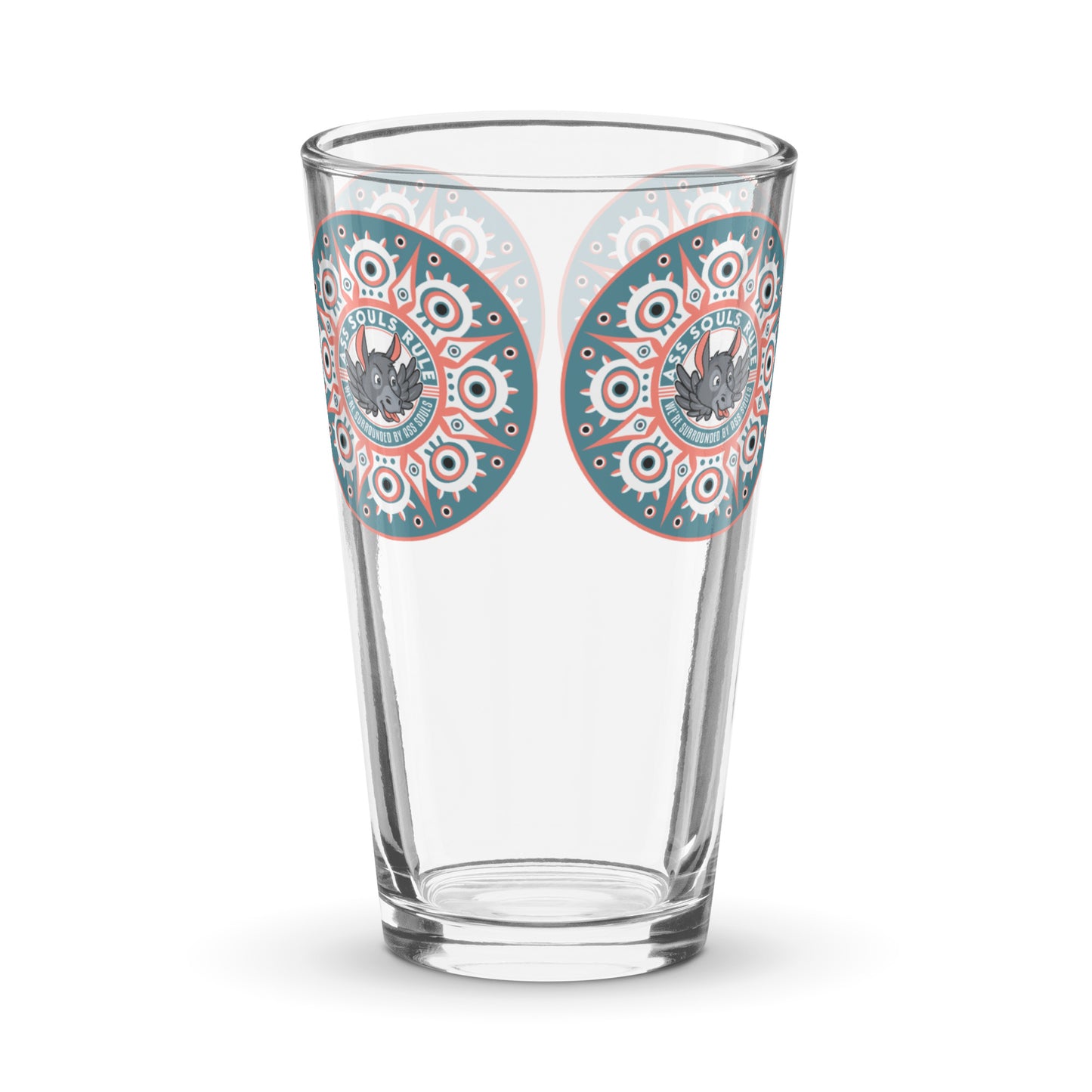 Psyche Secure-I.T. shaker pint glass