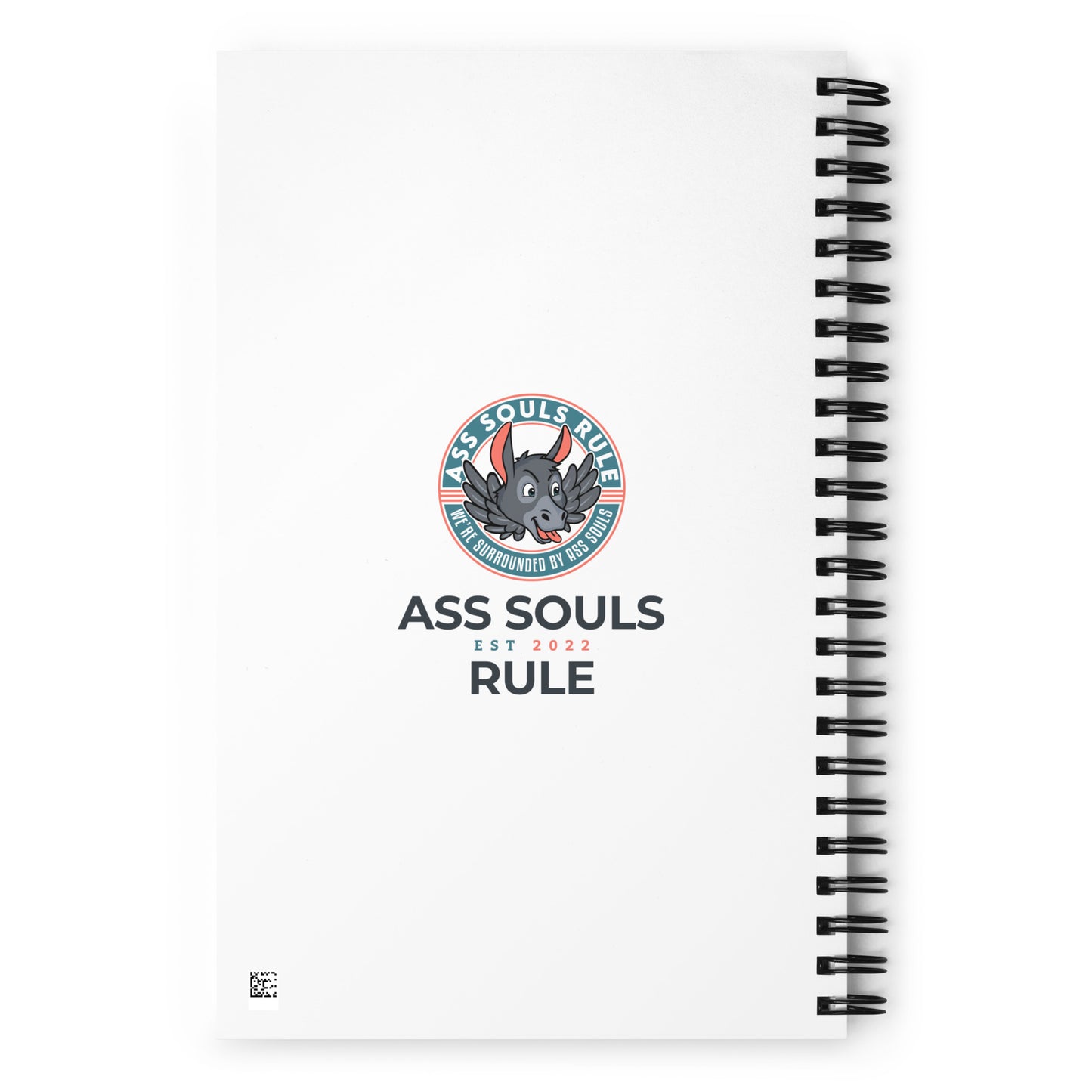 Nice Ass, Bad Ass, & the Ass Soul spiral notebook